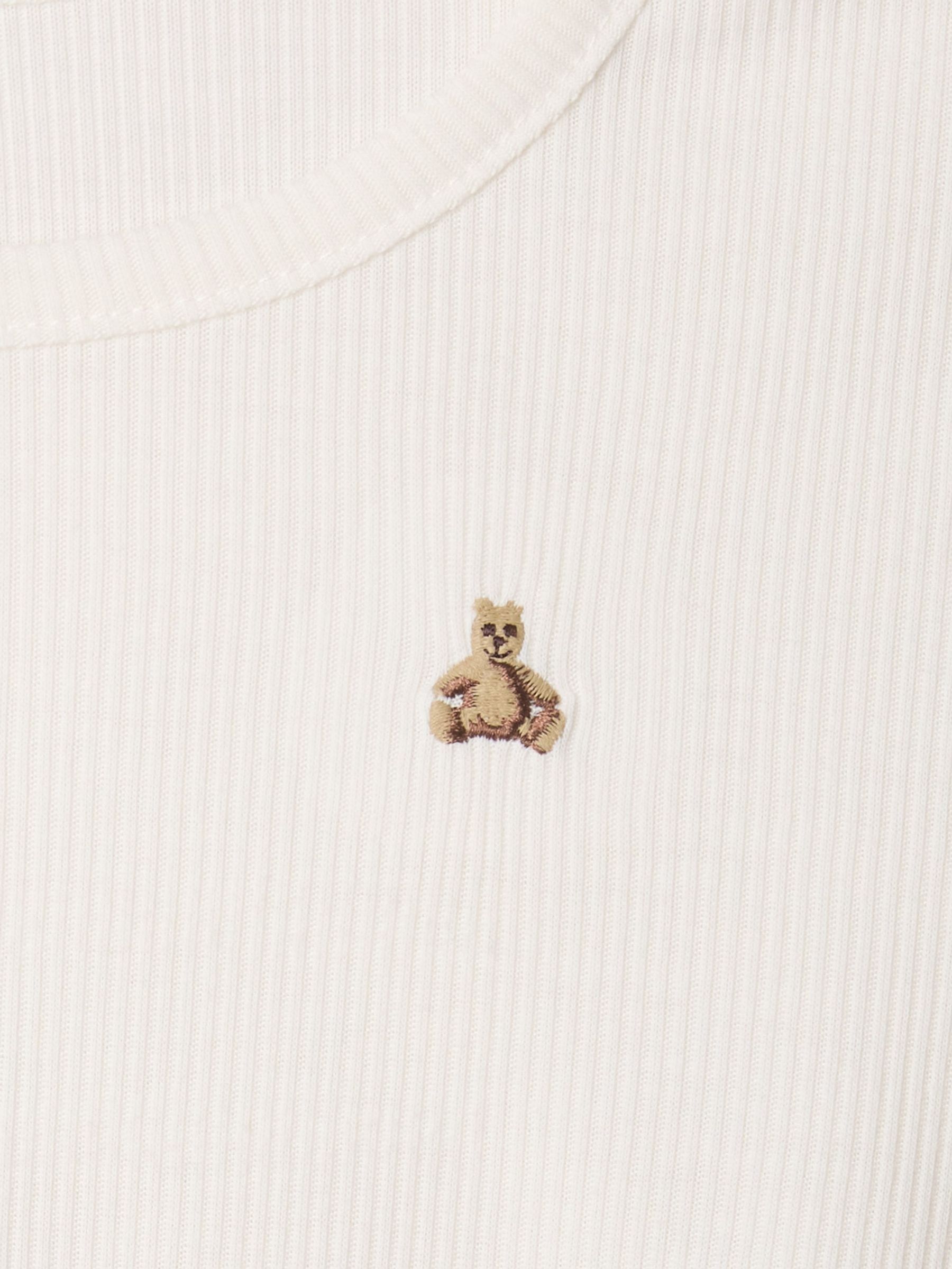 White Fair Isle Long Pyjamas (4-13yrs) - Image 3 of 3