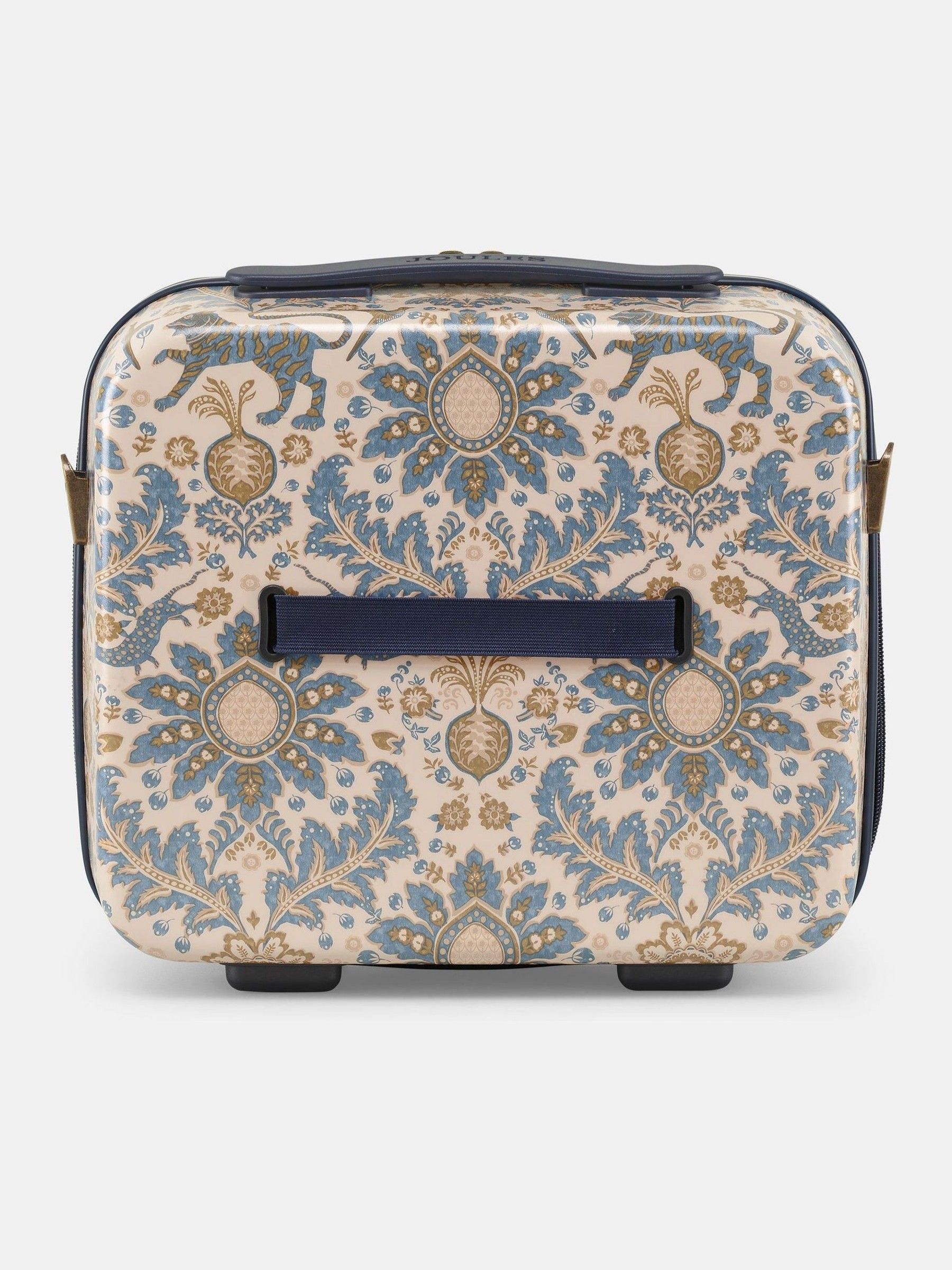 Damask Print Hard Shell Vanity Case - Image 7 of 10