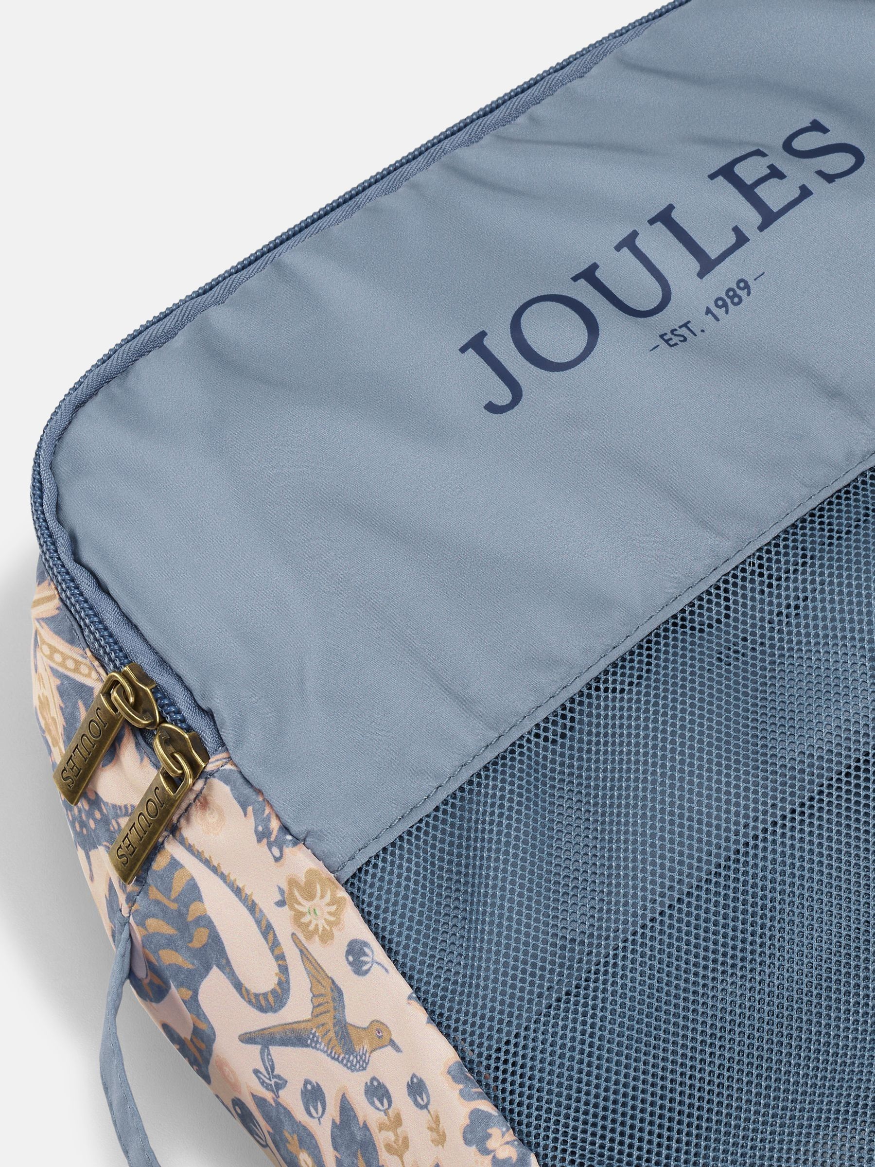 Damask Print Set of Four Packing Cubes - Image 2 of 4