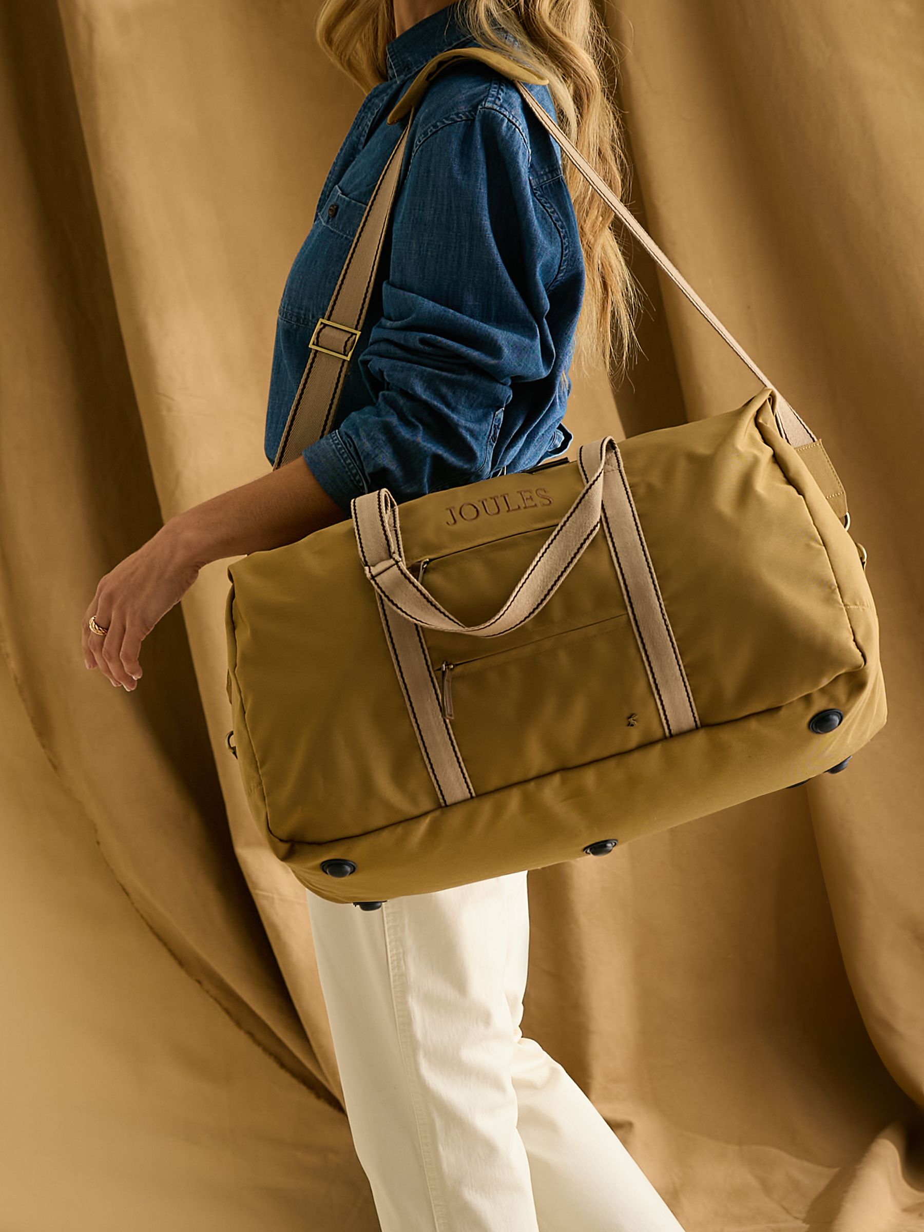 Epwell Tan Brown Joules Duffle Bag - Image 6 of 7