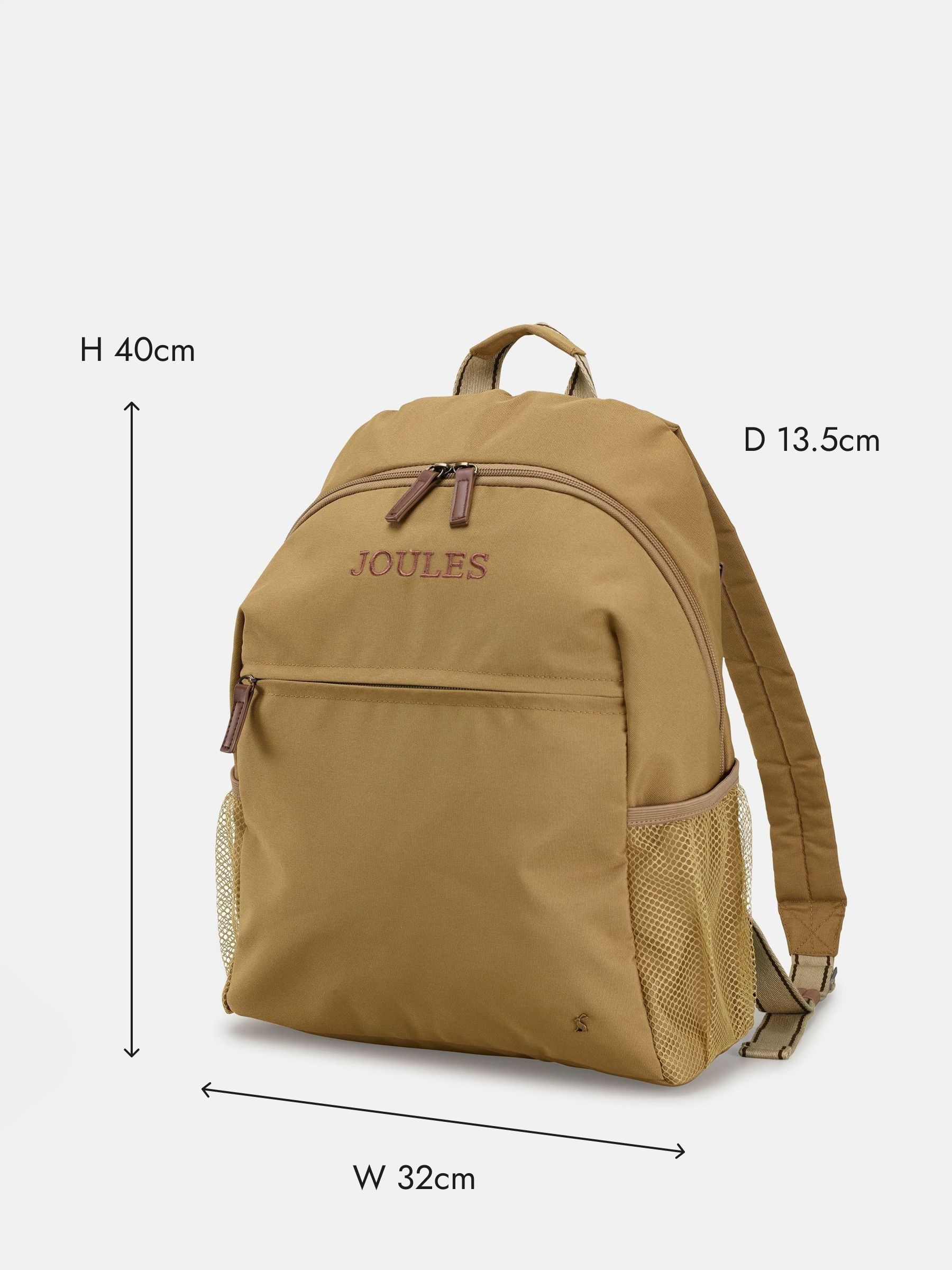 Epwell Tan Brown Large Joules Travel Backpack - Image 3 of 4