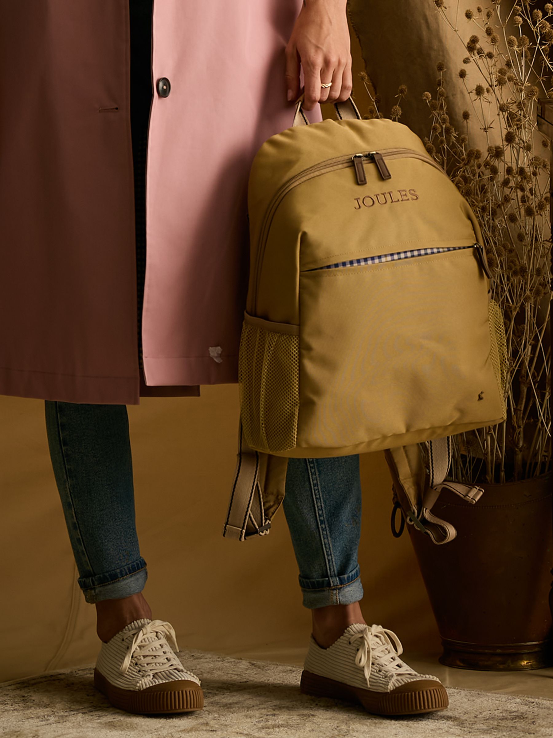 Epwell Tan Brown Small Joules Travel Backpack - Image 6 of 7