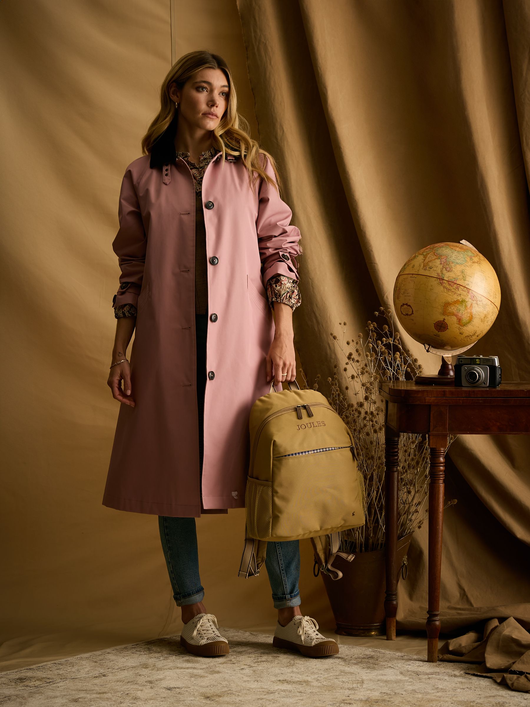 Epwell Tan Brown Small Joules Travel Backpack - Image 7 of 7