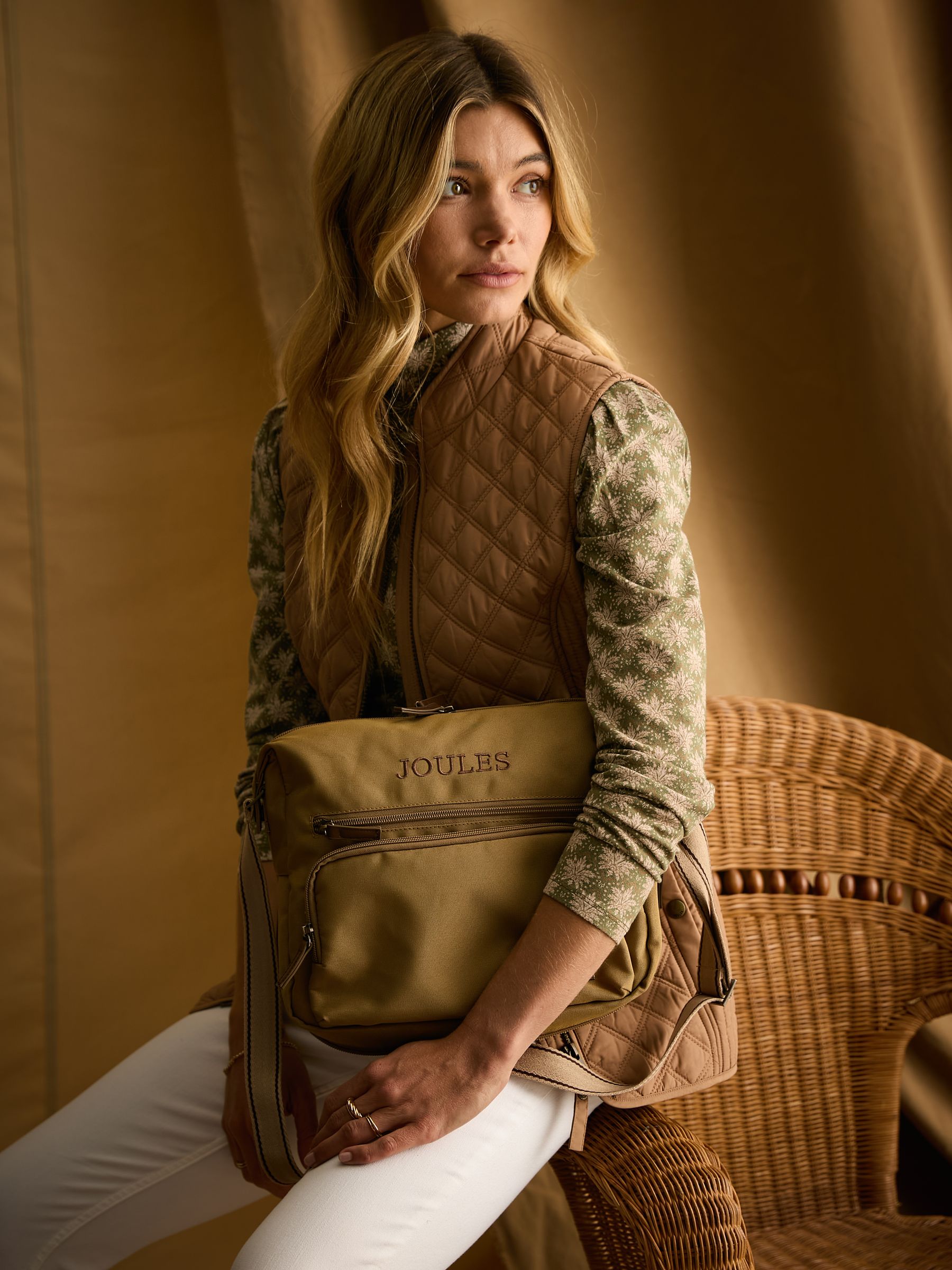 Epwell Tan Brown Joules Shoulder Bag - Image 3 of 7