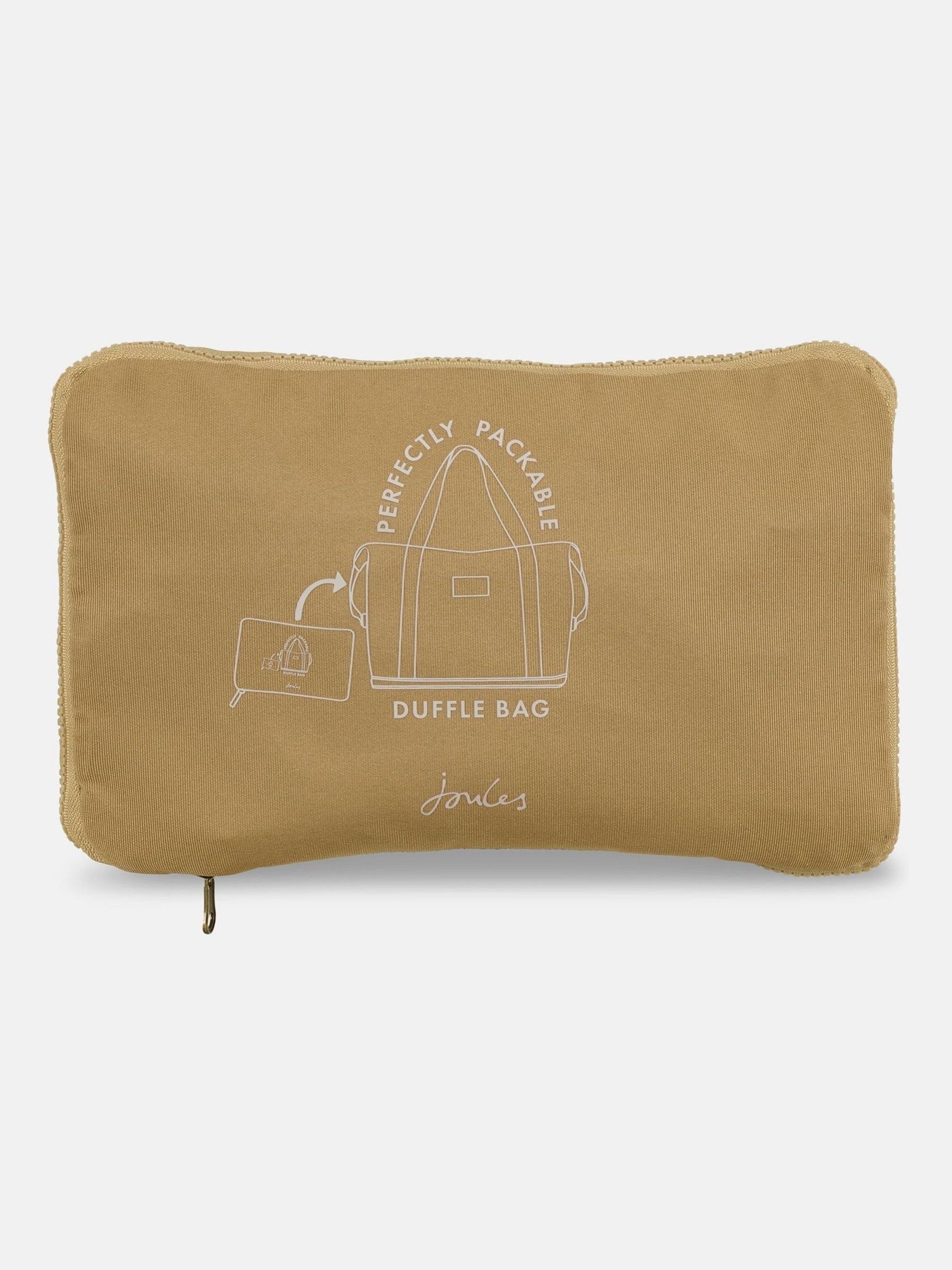 Epwell Tan Brown Joules Packaway Duffle Bag - Image 7 of 10