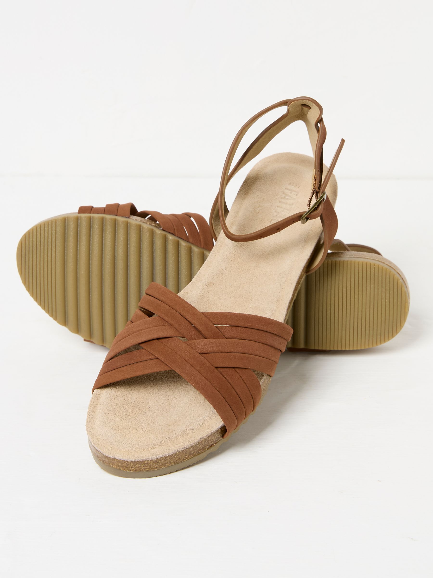 Bria Tan Brown Sandal - Image 2 of 3