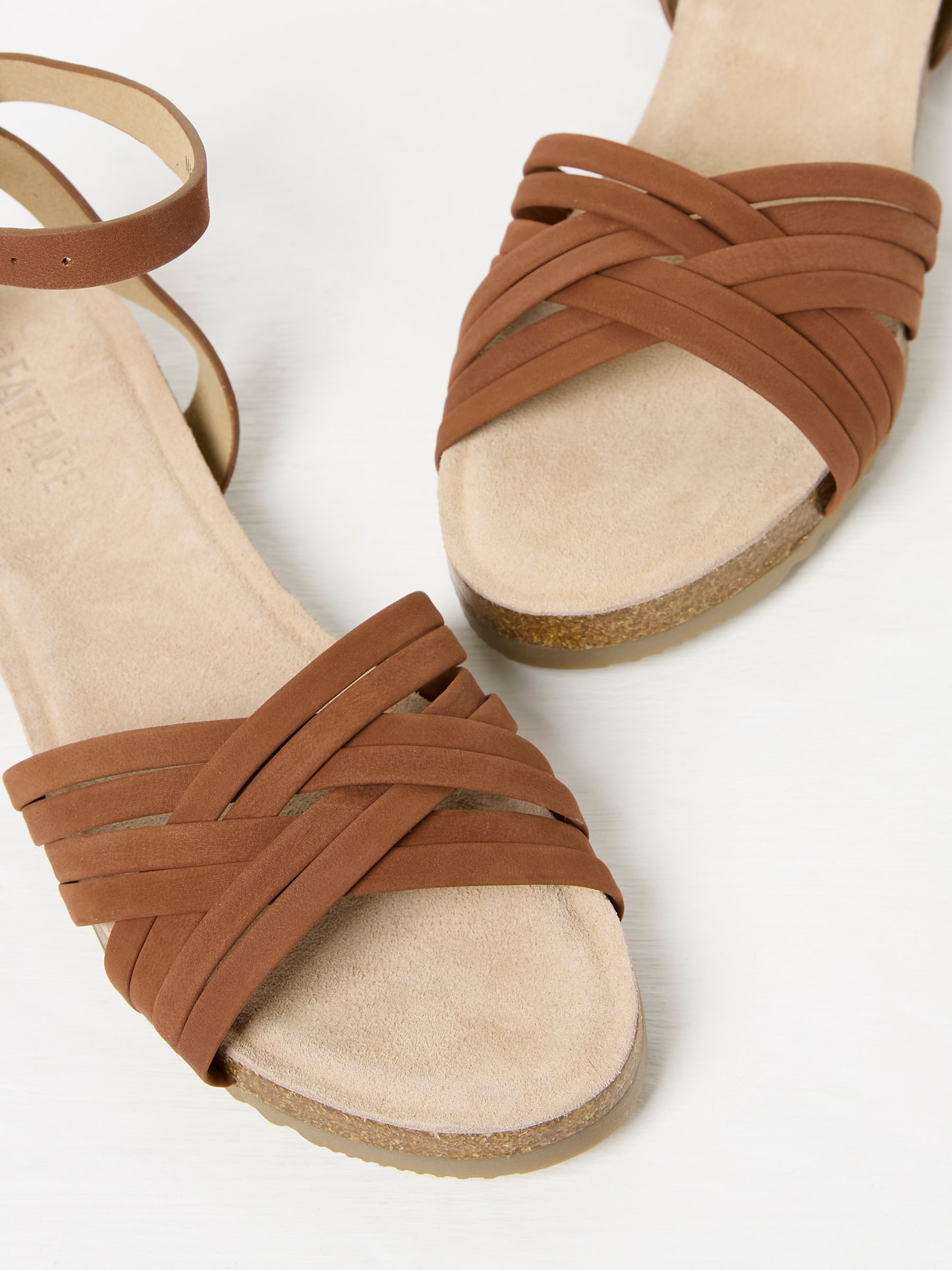 Bria Tan Brown Sandal - Image 3 of 3
