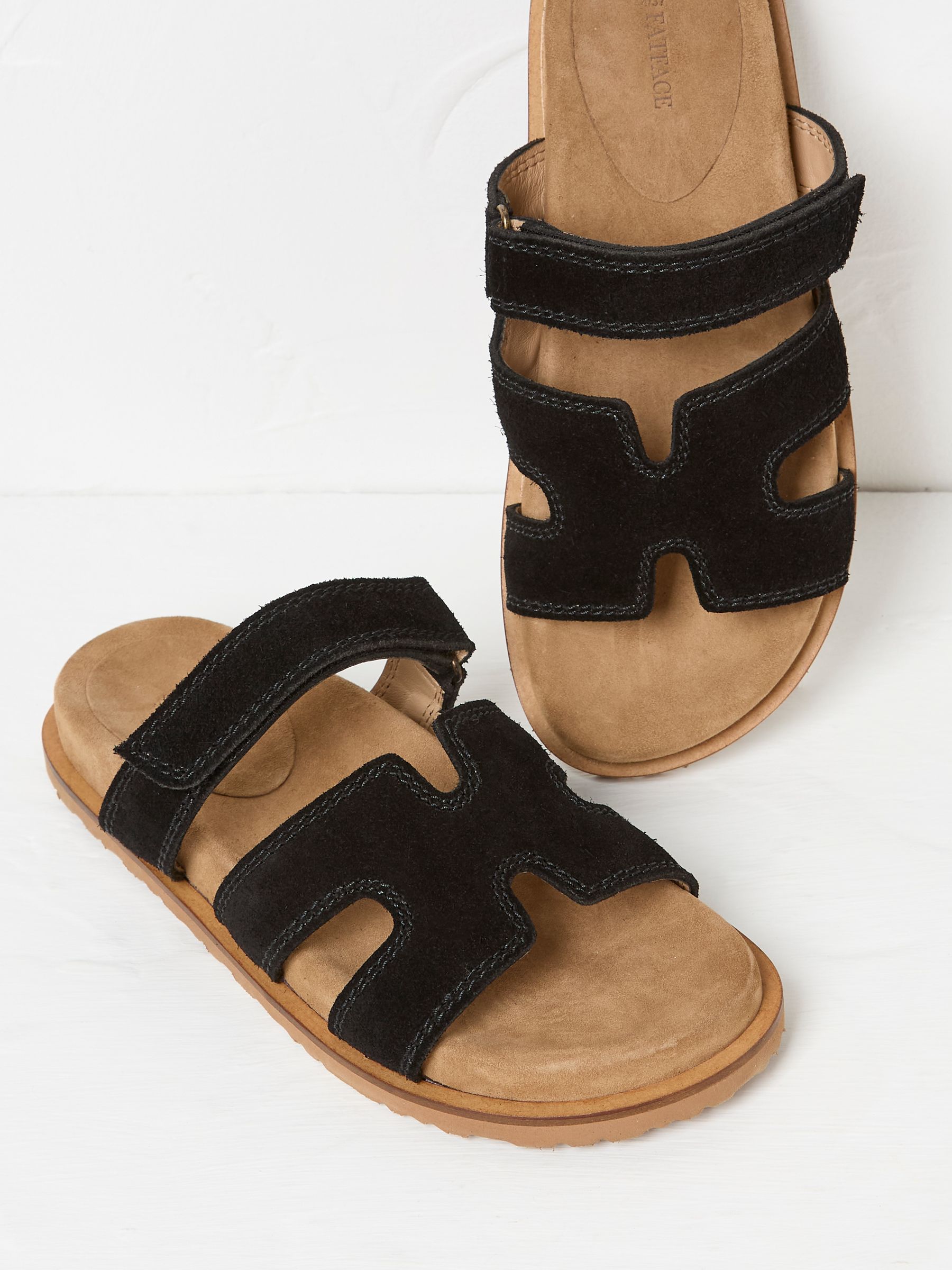 Edie Black Strap Sandal - Image 3 of 3