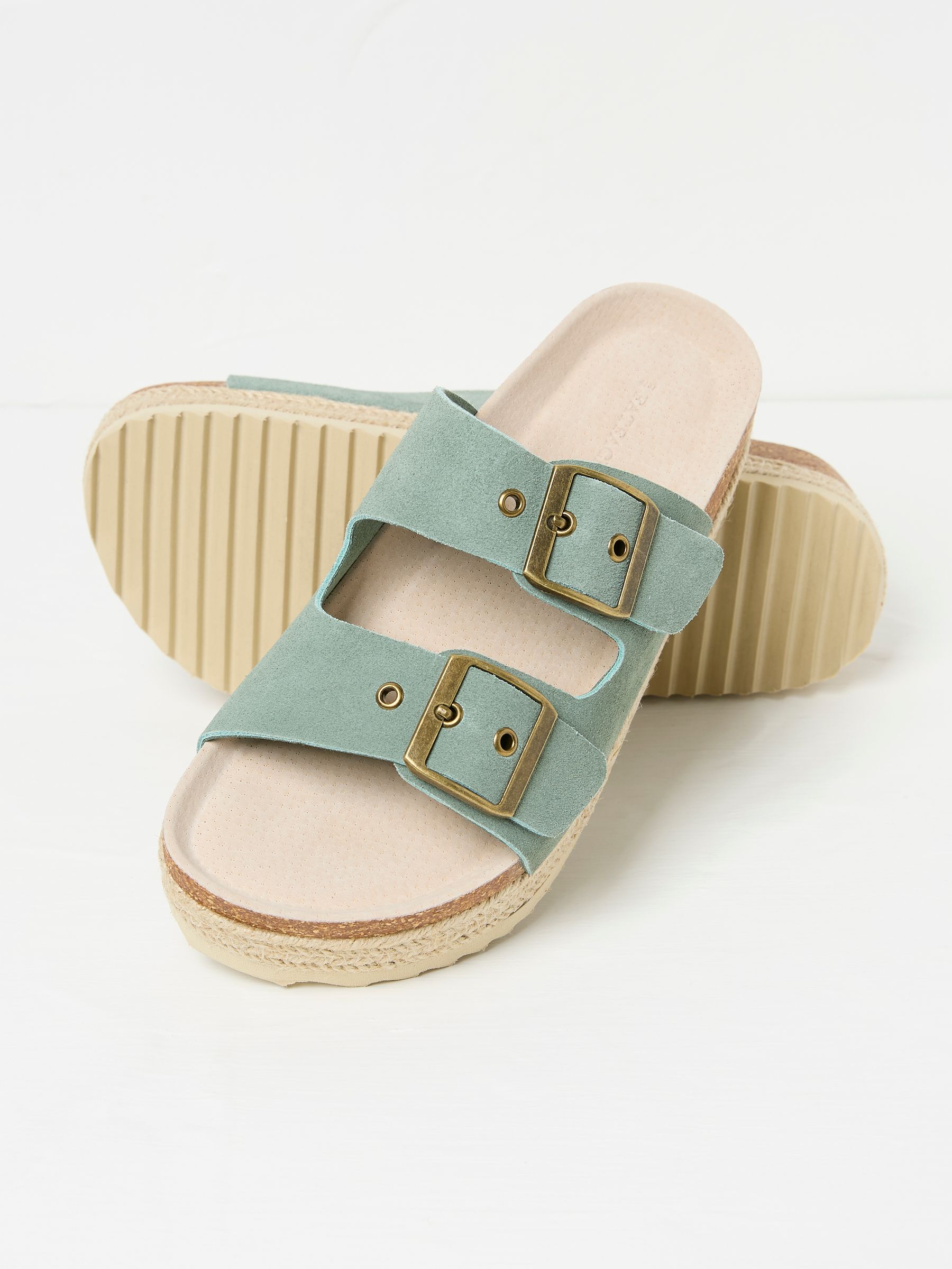 Meldon Green Haze Flatform Sandal - Image 3 of 3