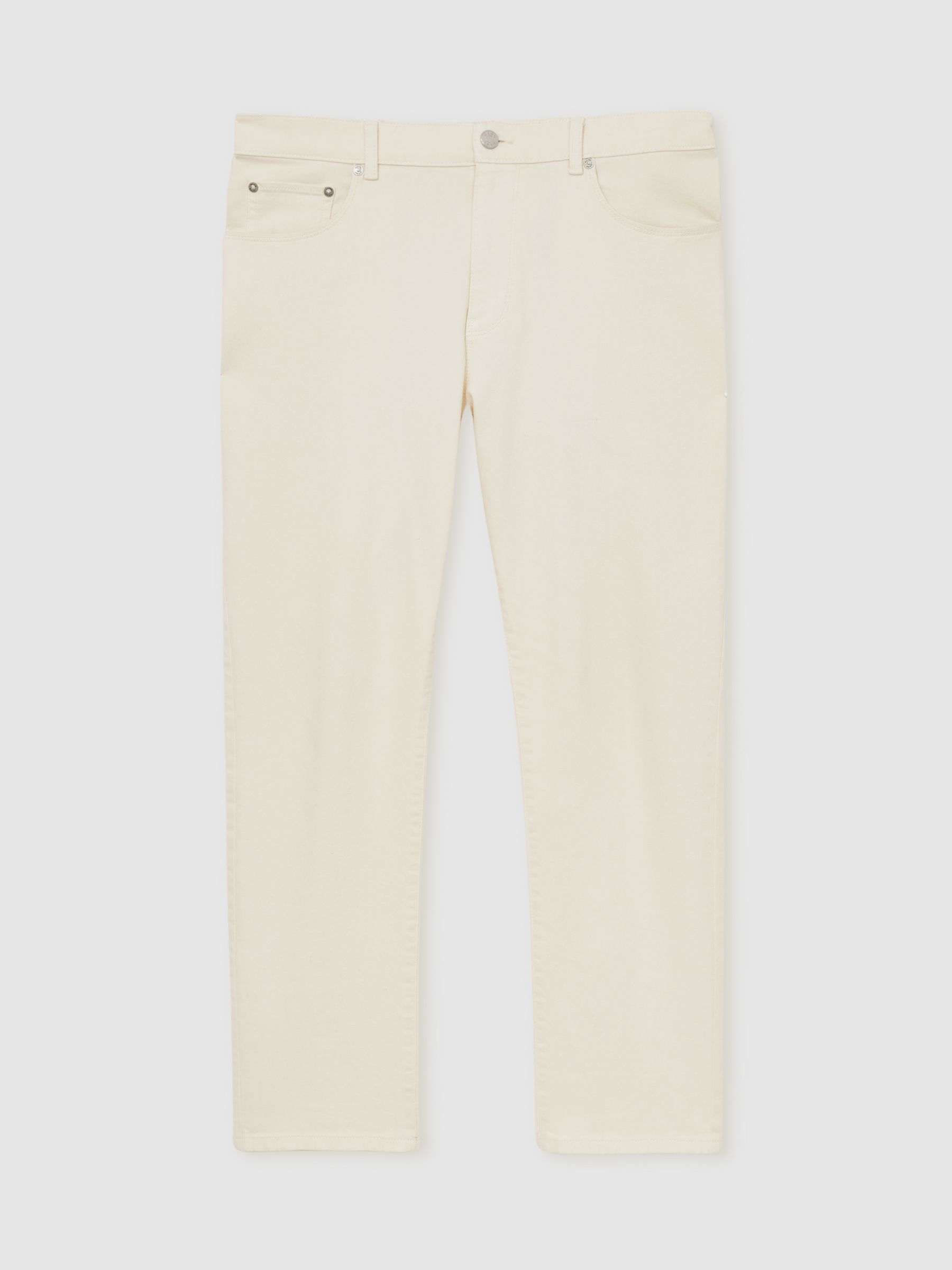 Straight-Leg Jeans in White - Image 2 of 6