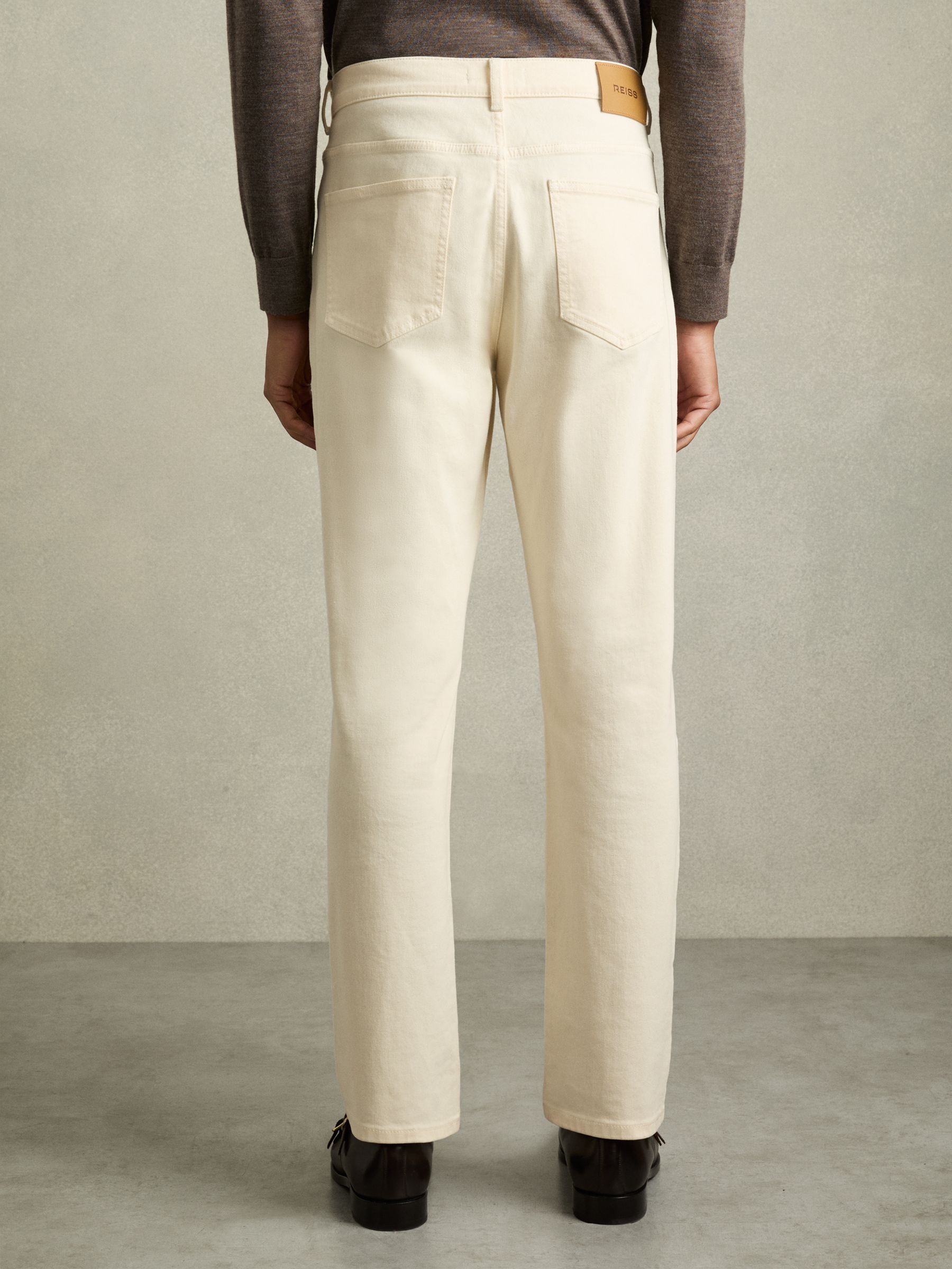Straight-Leg Jeans in White - Image 5 of 6