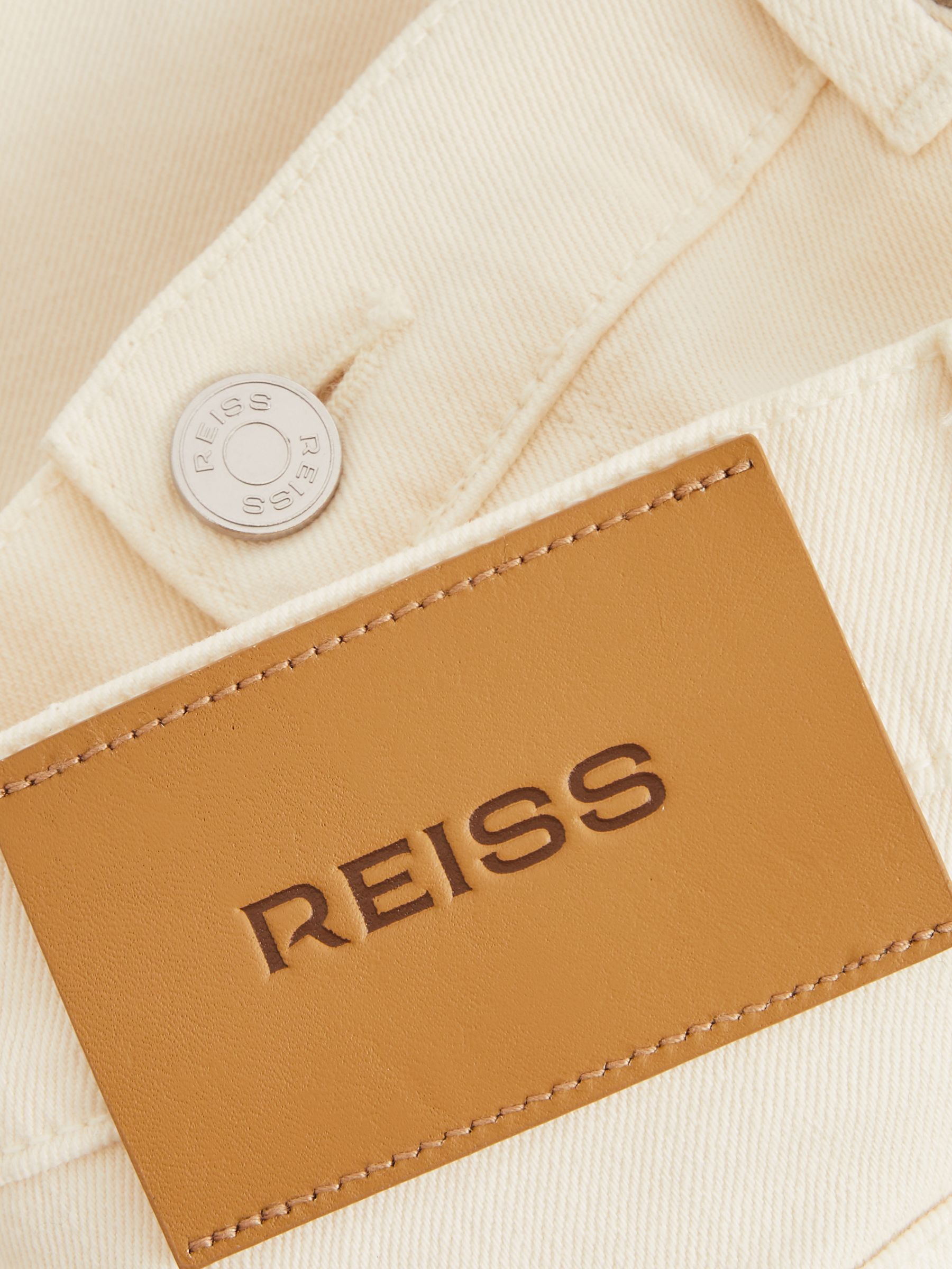 Witte jeans met rechte pijpen - Image 6 of 6