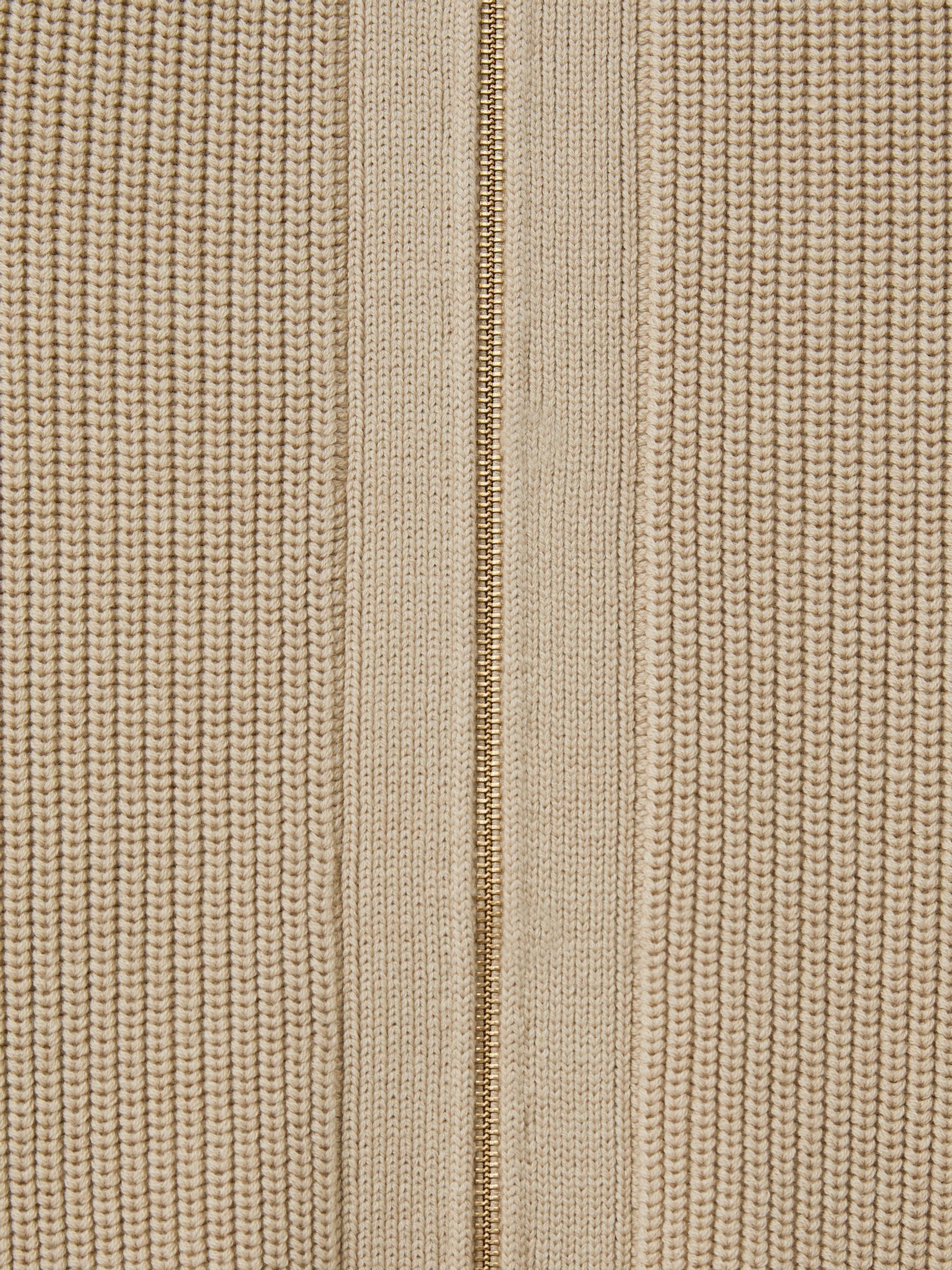 Florere Chunky Wool Blend Midi Sand Dress in Sand - Image 7 of 7