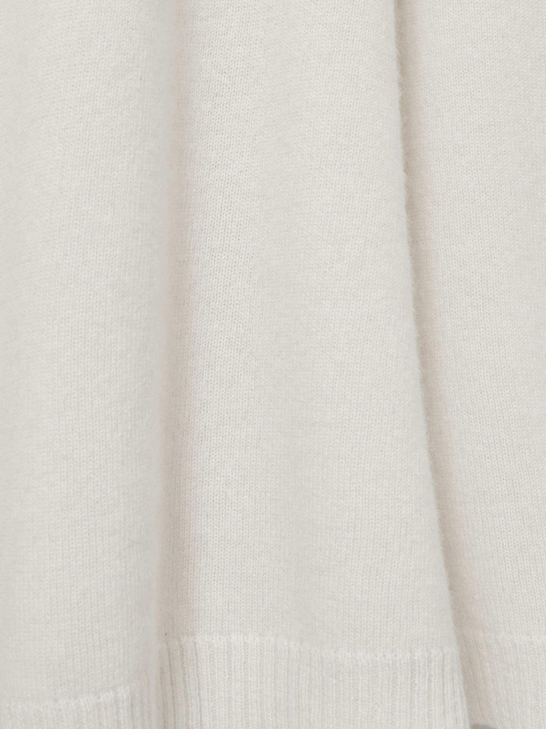 Madeleine Thompson Wool-Cashmere Maxi Skirt in Cream - Image 6 of 6