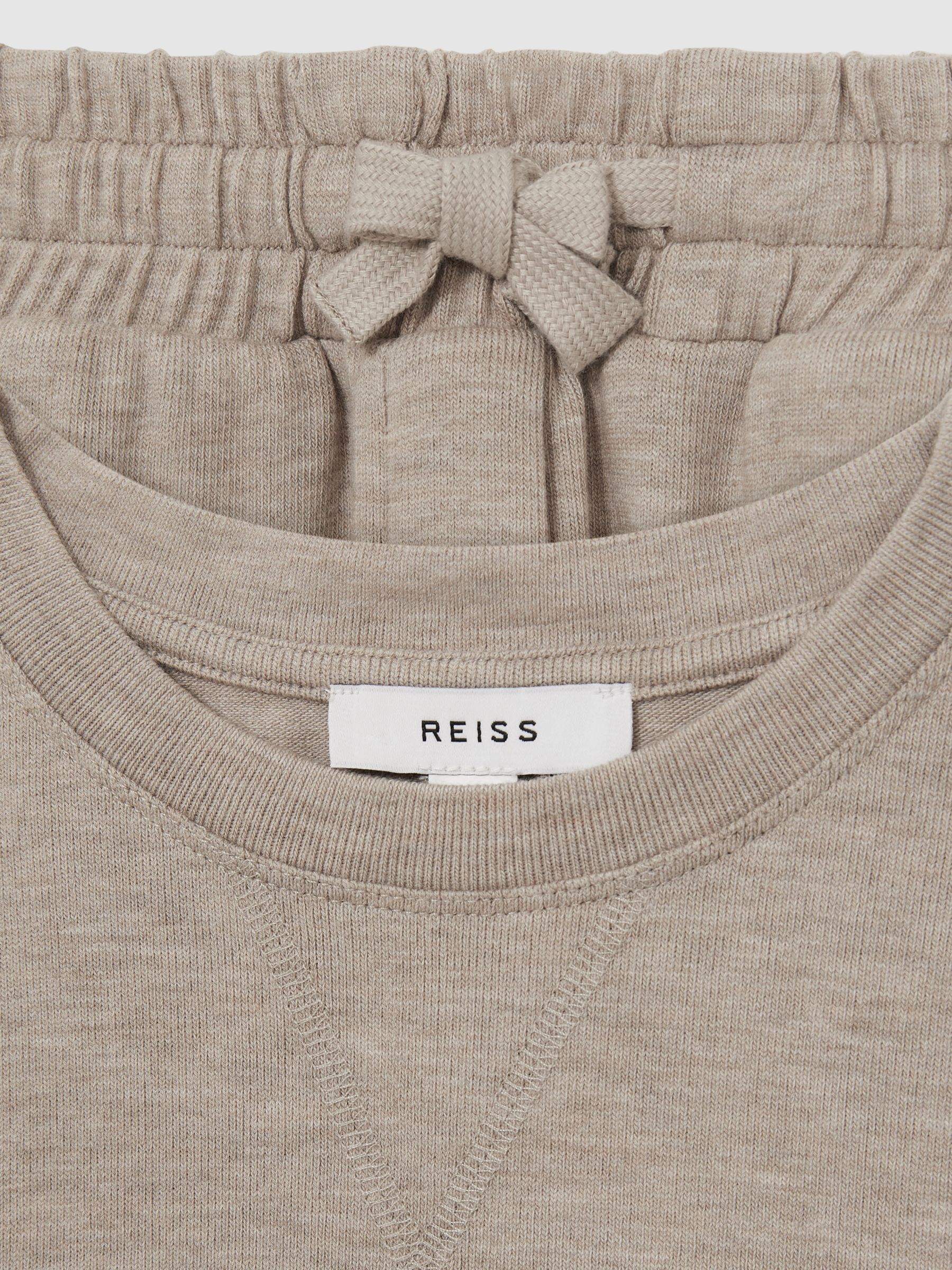 4-9 yrs Top And Trousers Lightweight Lounge Set in Oatmeal - Image 4 of 4