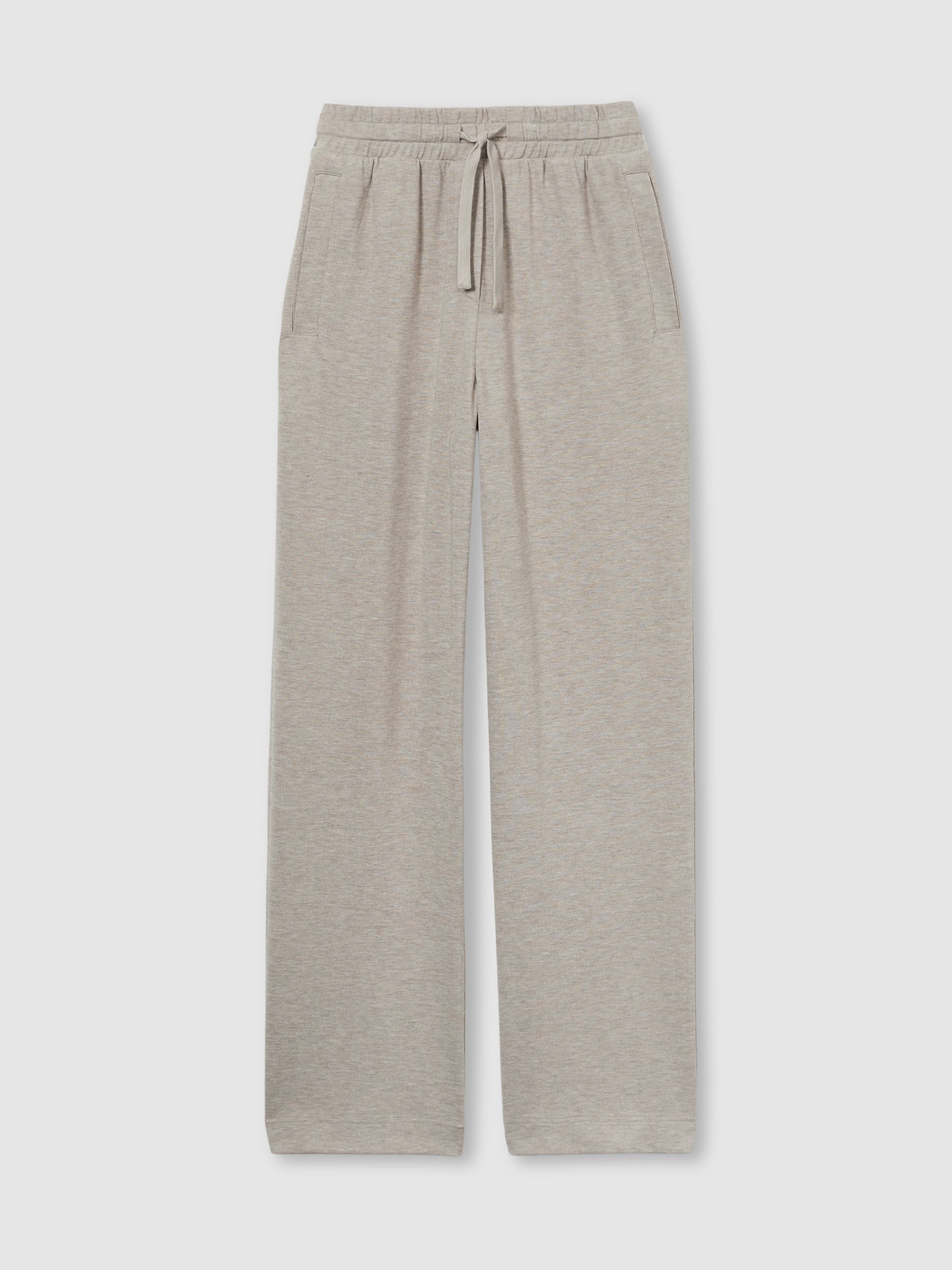 Thermal Jersey Drawstring Joggers in Fawn - Image 2 of 5