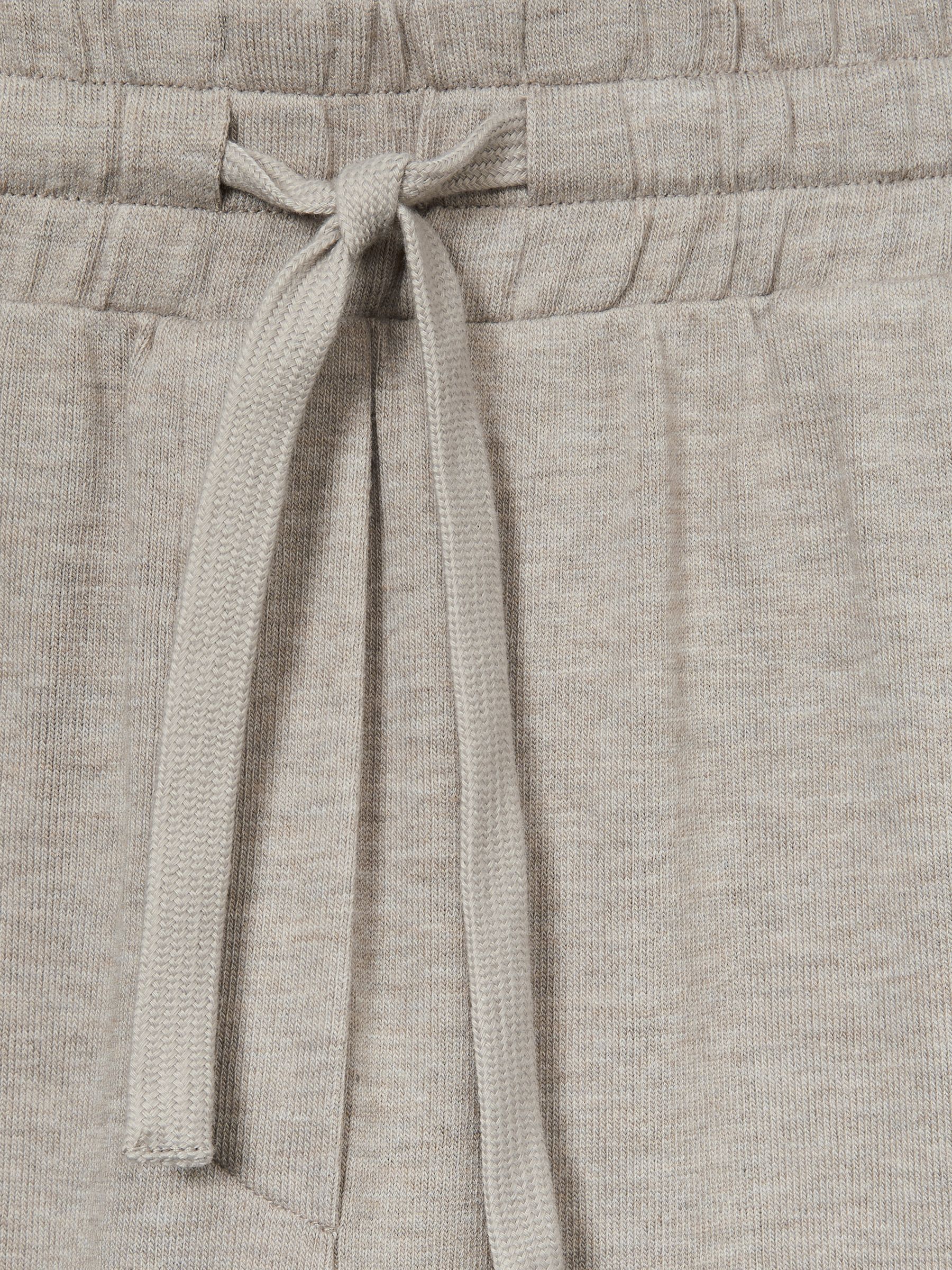 Thermal Jersey Drawstring Joggers in Fawn - Image 5 of 5