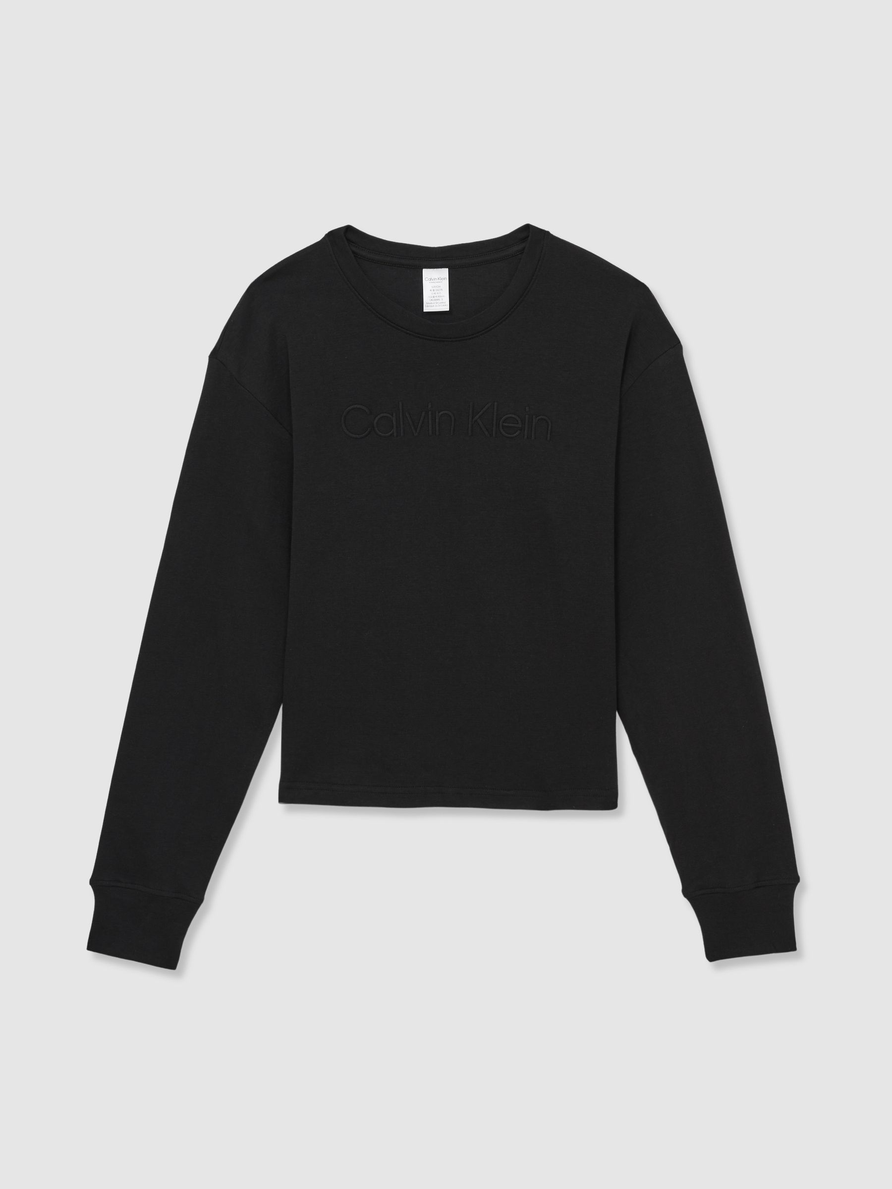 Relaxed Logo Sweatshirt in Black - Image 2 of 6