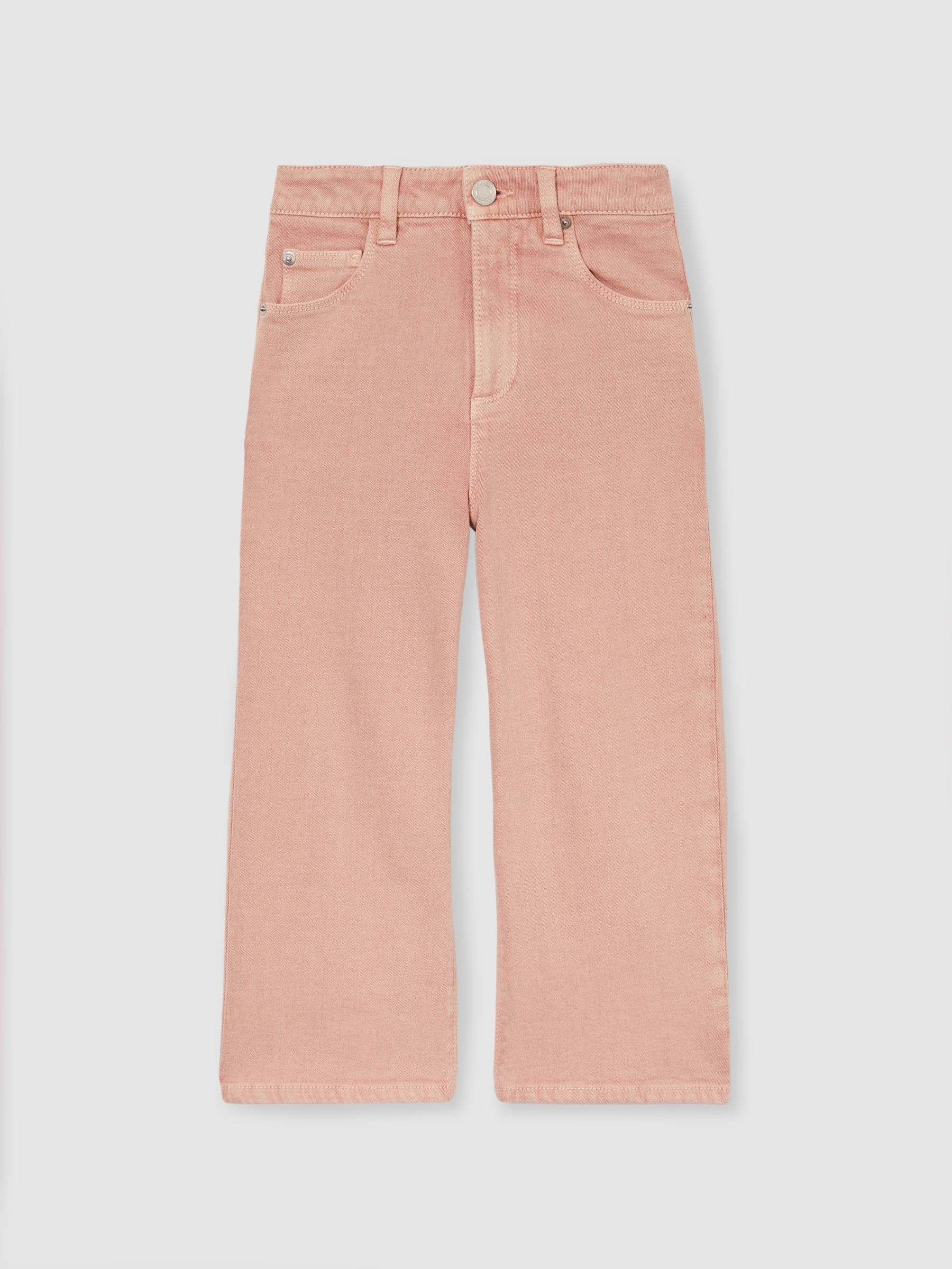 4-9 yrs Wide-Leg Jeans in Pink - Image 2 of 4