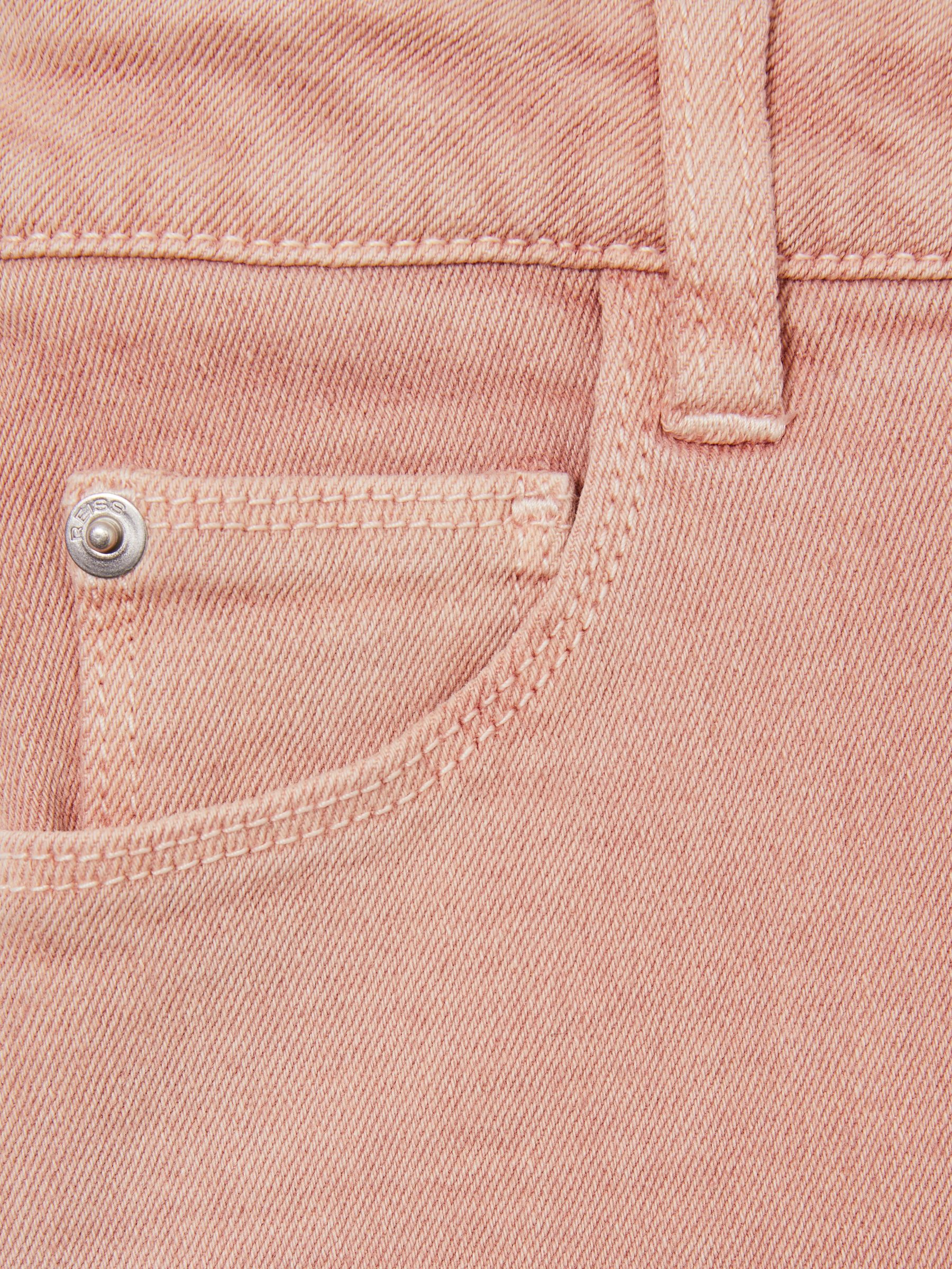 4-9 yrs Wide-Leg Jeans in Pink - Image 4 of 4