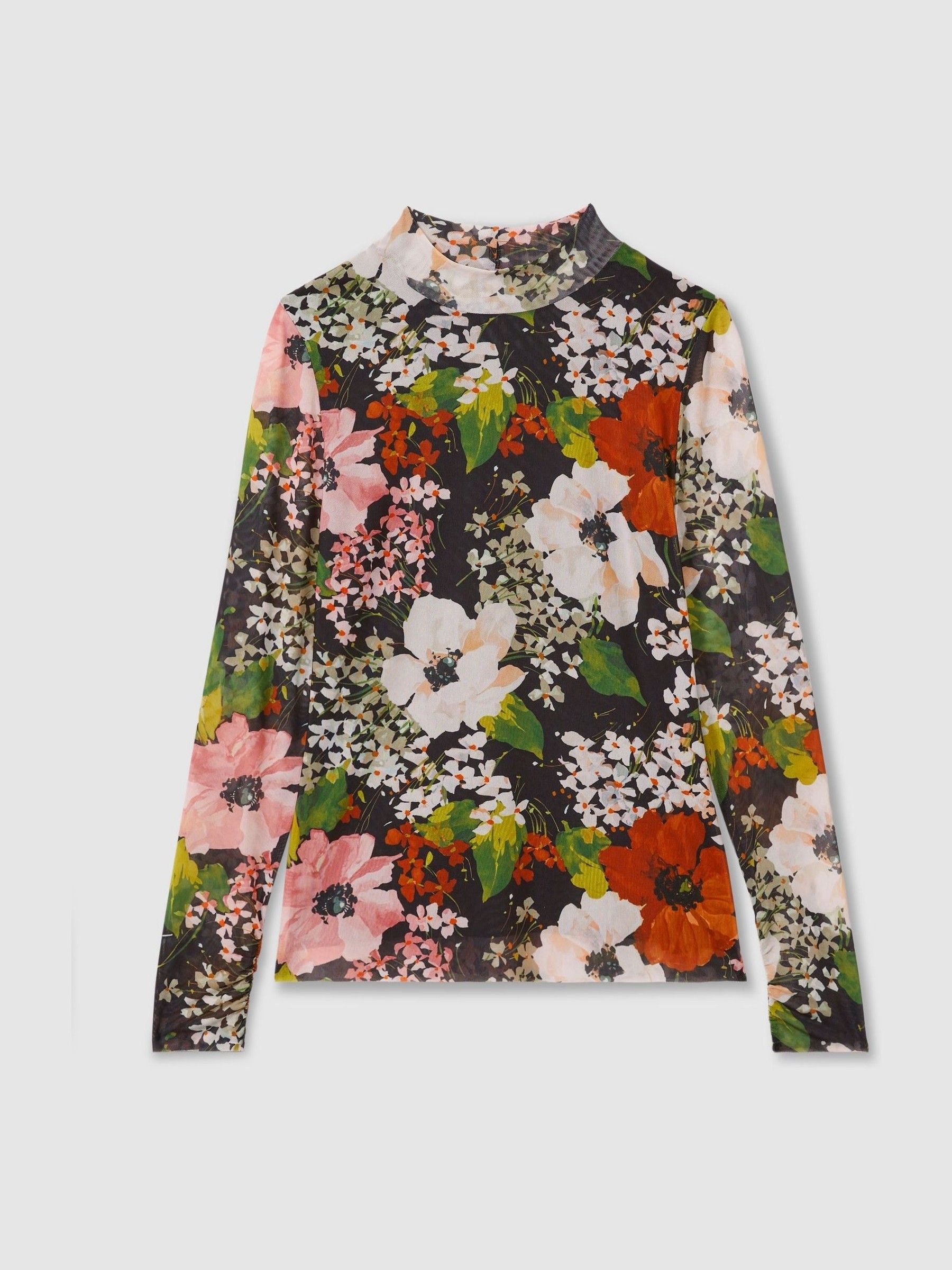 Florere Mesh Top in Multi - Image 2 of 5