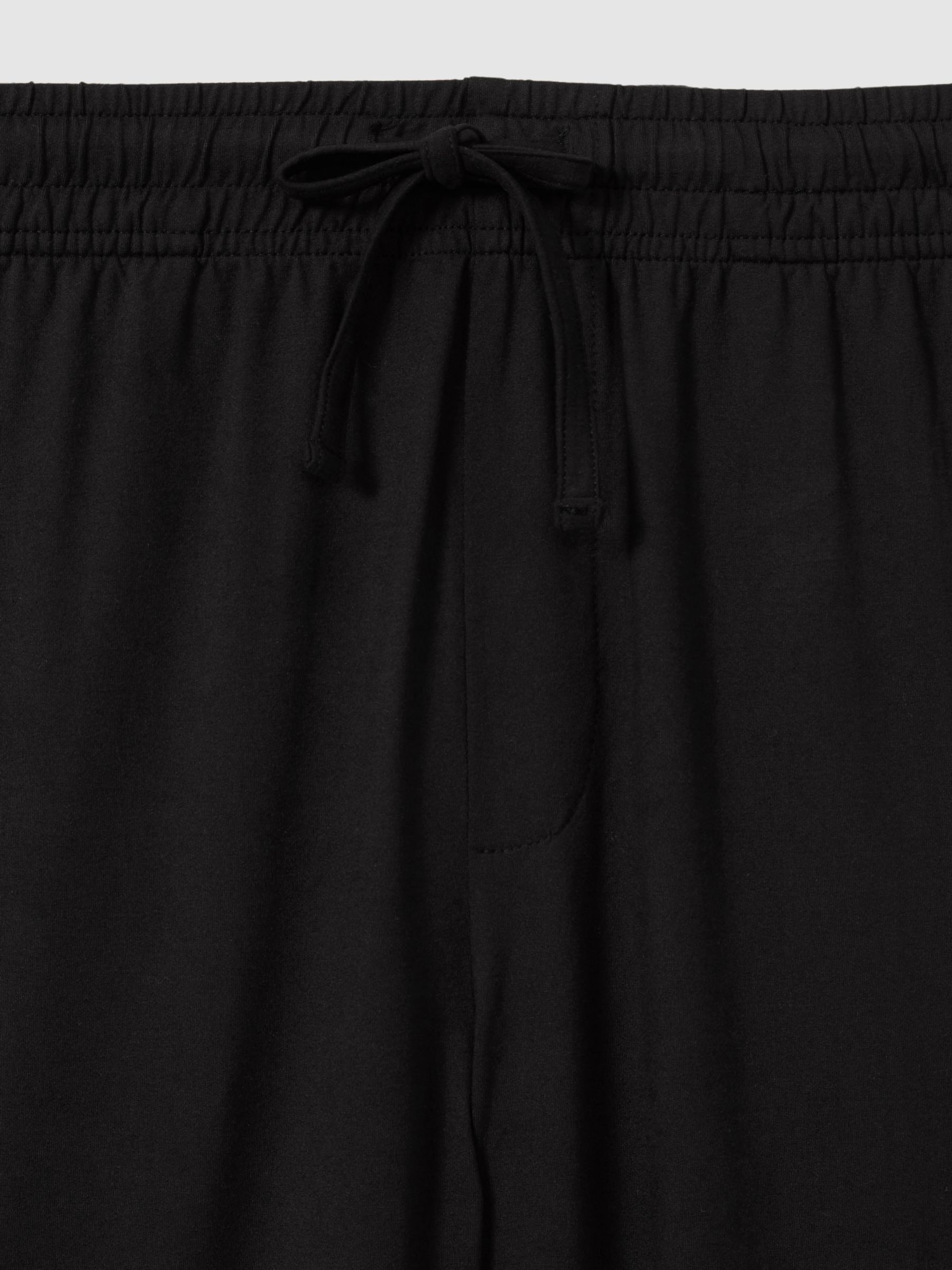 Tapered Stretch-Jersey Joggers in Black - Image 6 of 6