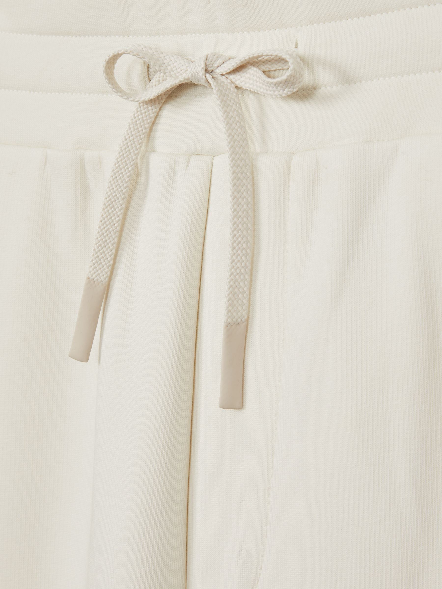 Cotton-Blend Jersey Joggers in Off White - Image 6 of 6