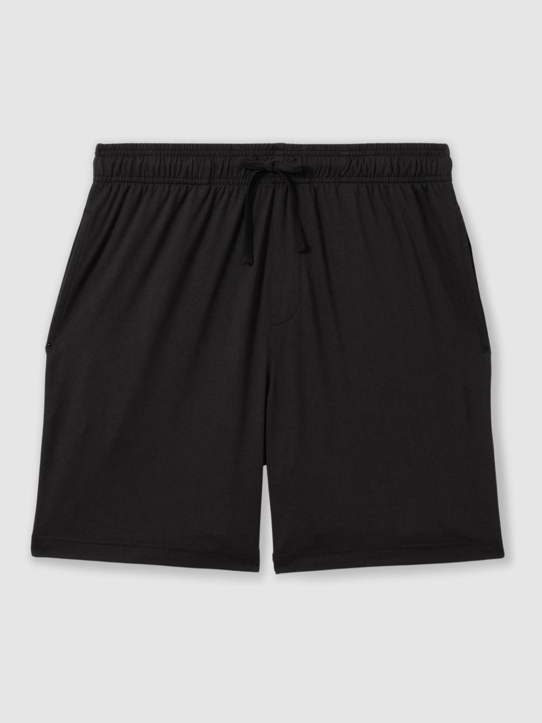 Denver Drawstring-Waist Jersey Shorts in Black - Image 2 of 6