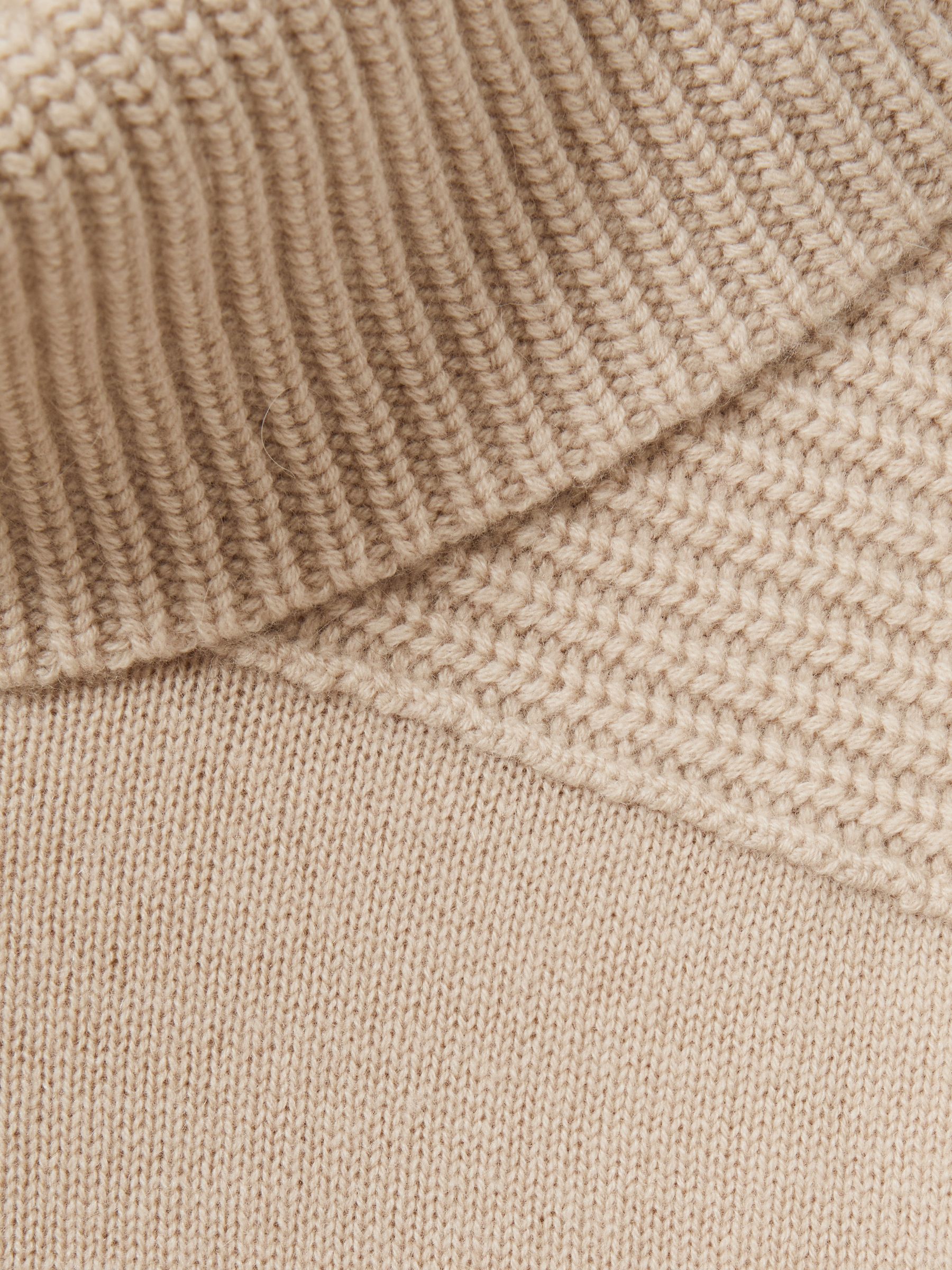 Madeleine Thompson Wool-Cashmere Roll-Neck Jumper in Buttermilk - Image 6 of 6