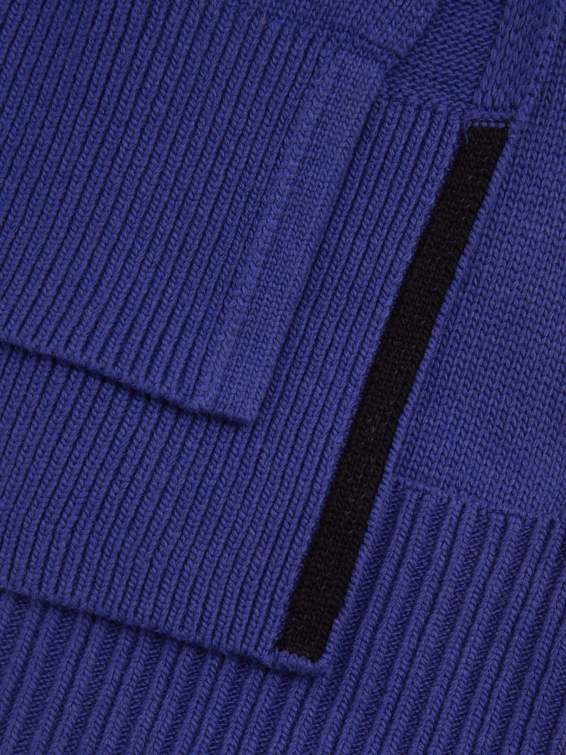 Florere Roll Neck Jumper in Bright Blue - Image 7 of 7