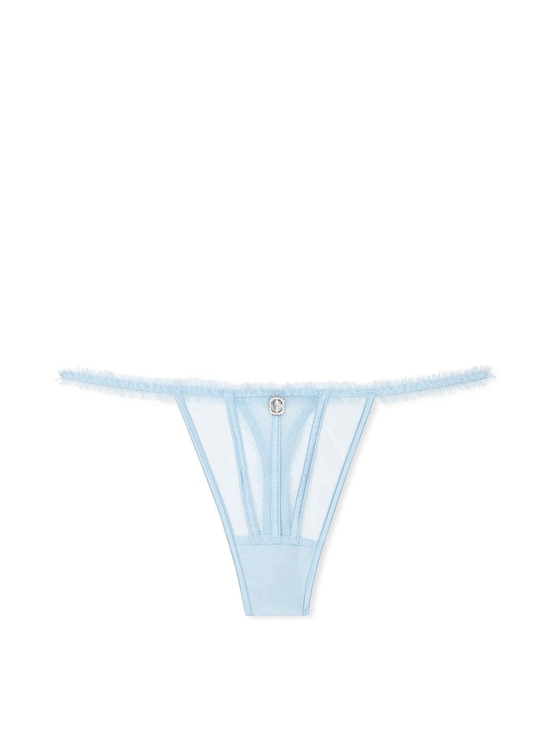 Light Blue Glitter Tulle Knickers - Image 3 of 4