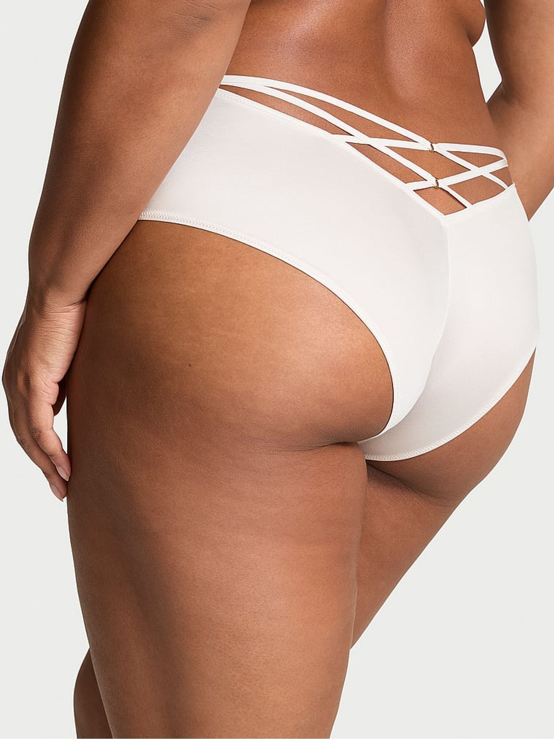 Delfin Grey Cheeky Knickers - Image 2 of 4