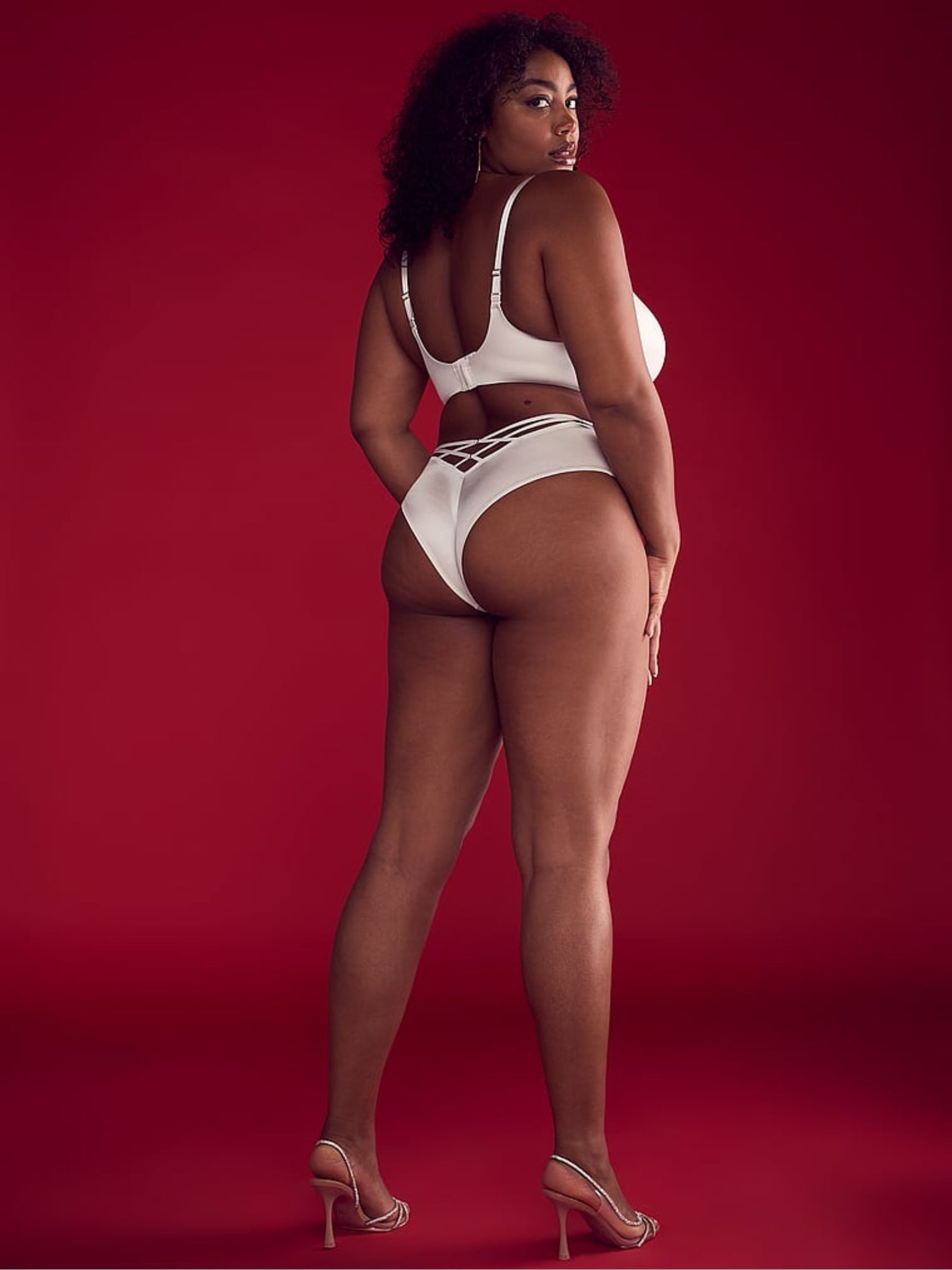 Delfin Grey Cheeky Knickers - Image 3 of 4