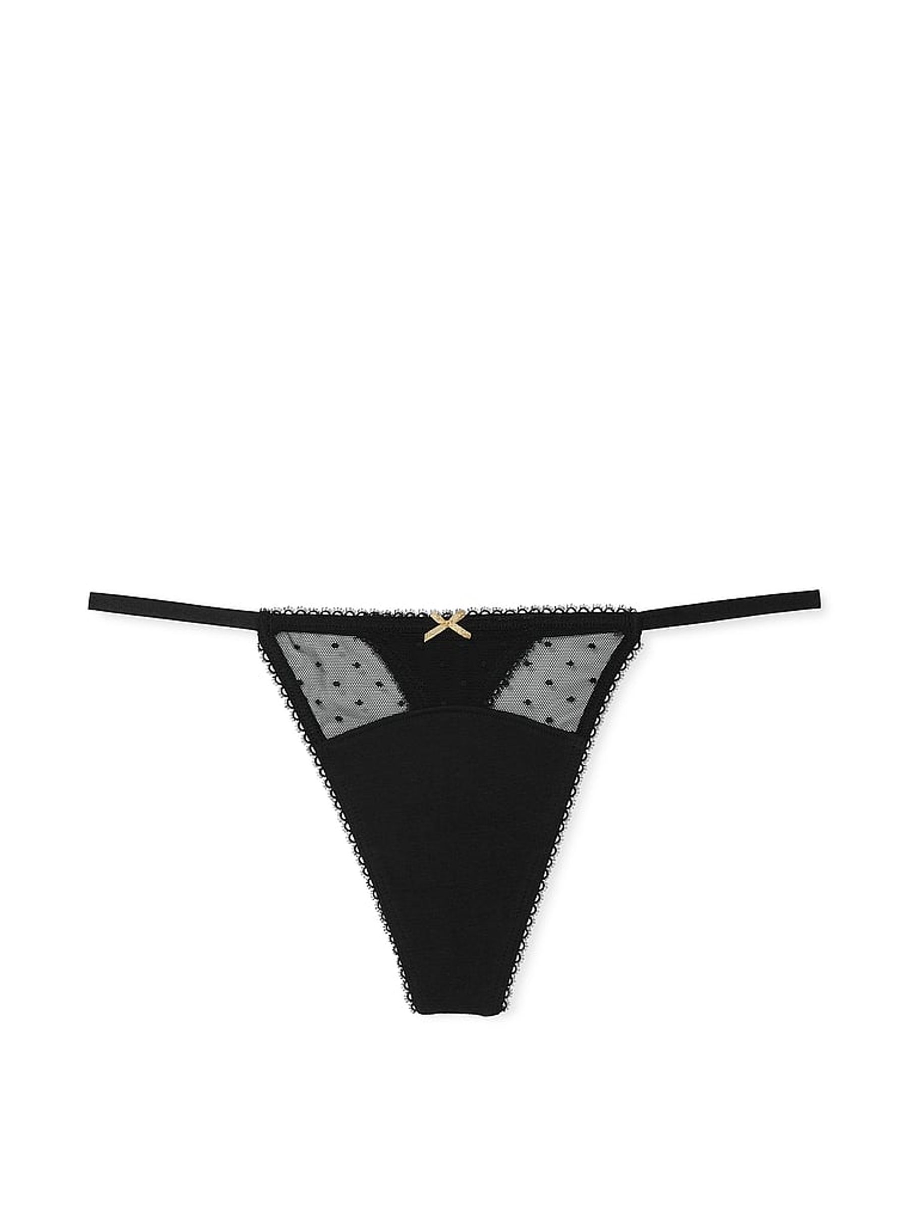 Black G String Knickers - Image 3 of 3