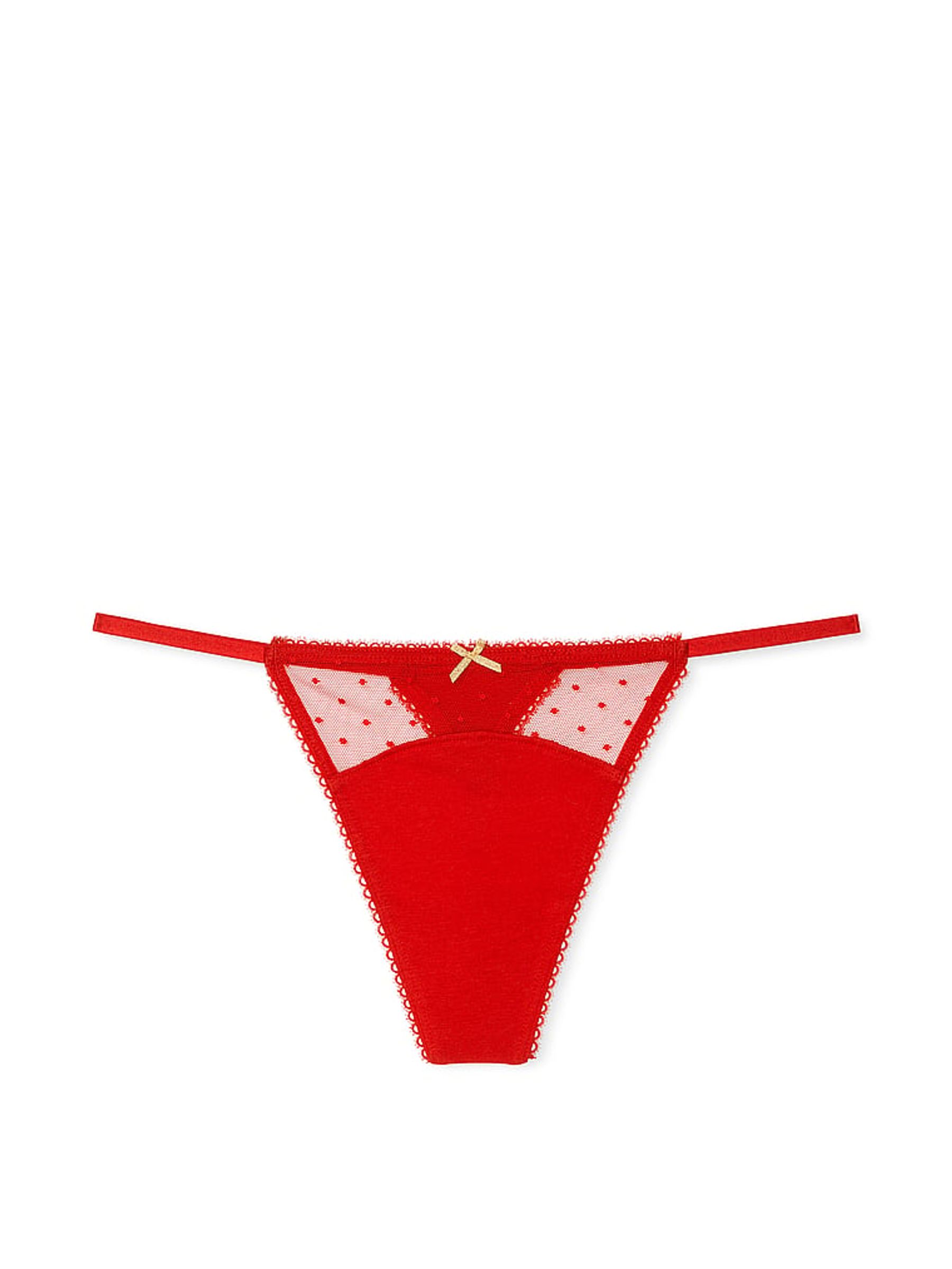 Lipstick Red G String Knickers - Image 3 of 3