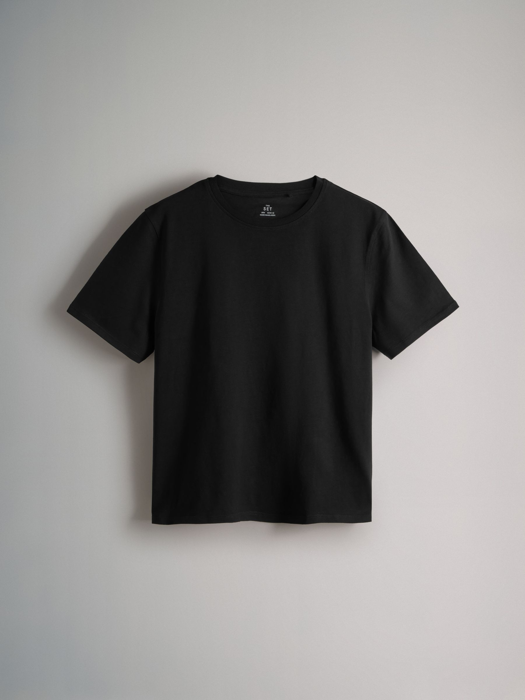Black/Taupe Brown/Stone/Grey Marl/Cream - 5 Pack Relaxed T-Shirts - Image 12 of 14