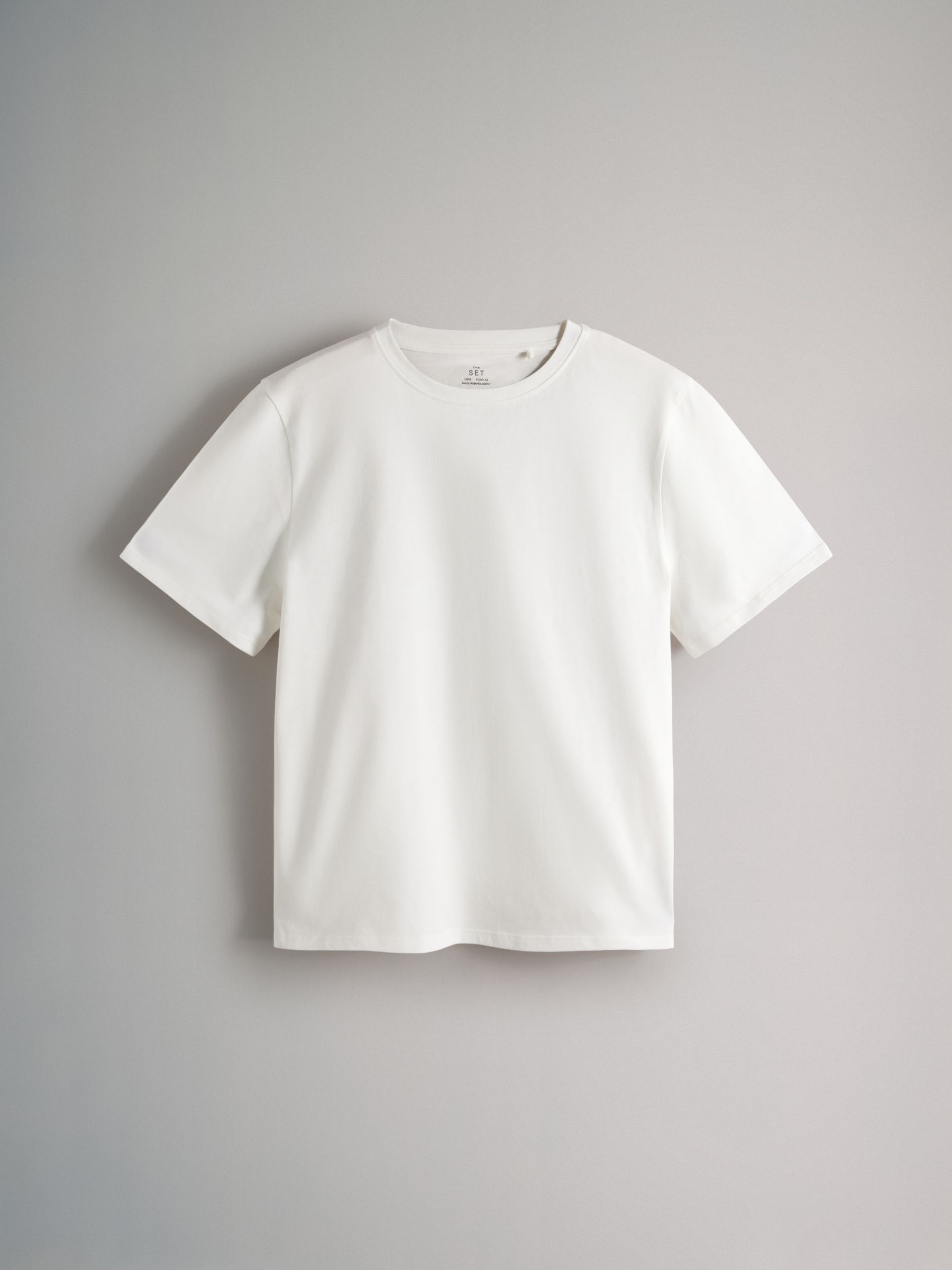 Black/Taupe Brown/Stone/Grey Marl/Cream - 5 Pack Relaxed T-Shirts - Image 8 of 14