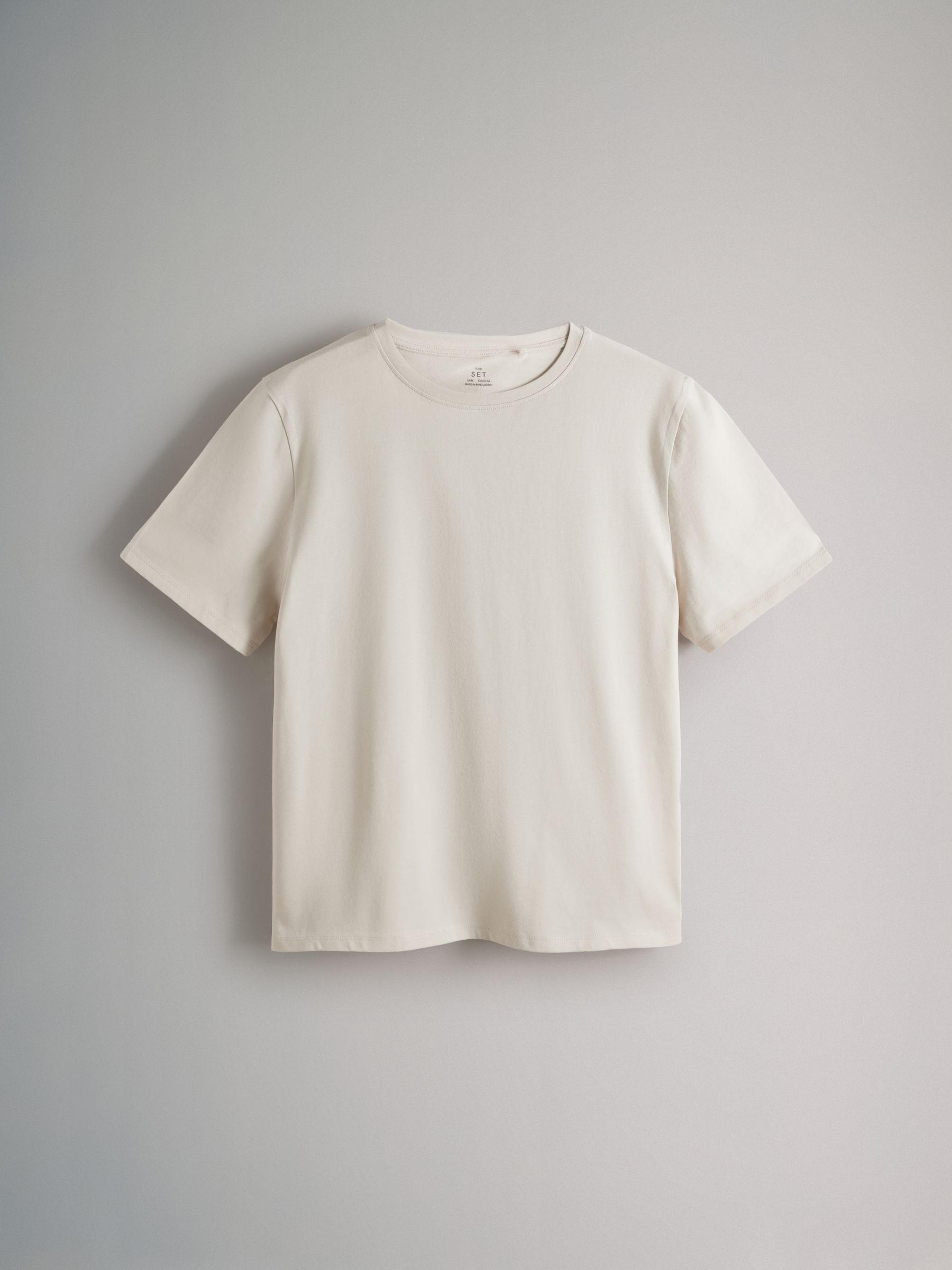Black/Taupe Brown/Stone/Grey Marl/Cream - 5 Pack Relaxed T-Shirts - Image 9 of 14