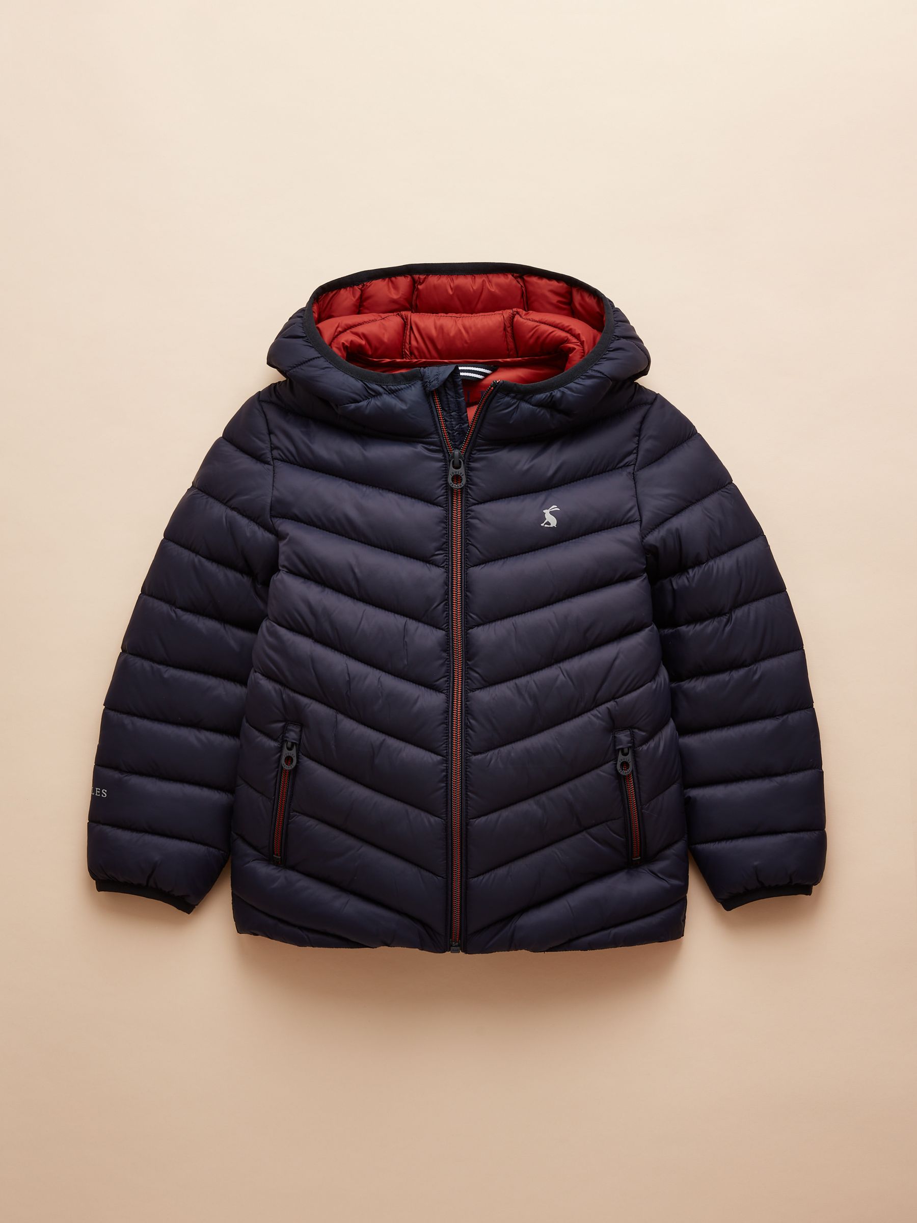 Kids' Cairn Navy Blue Showerproof Padded Coat - Image 1 of 5