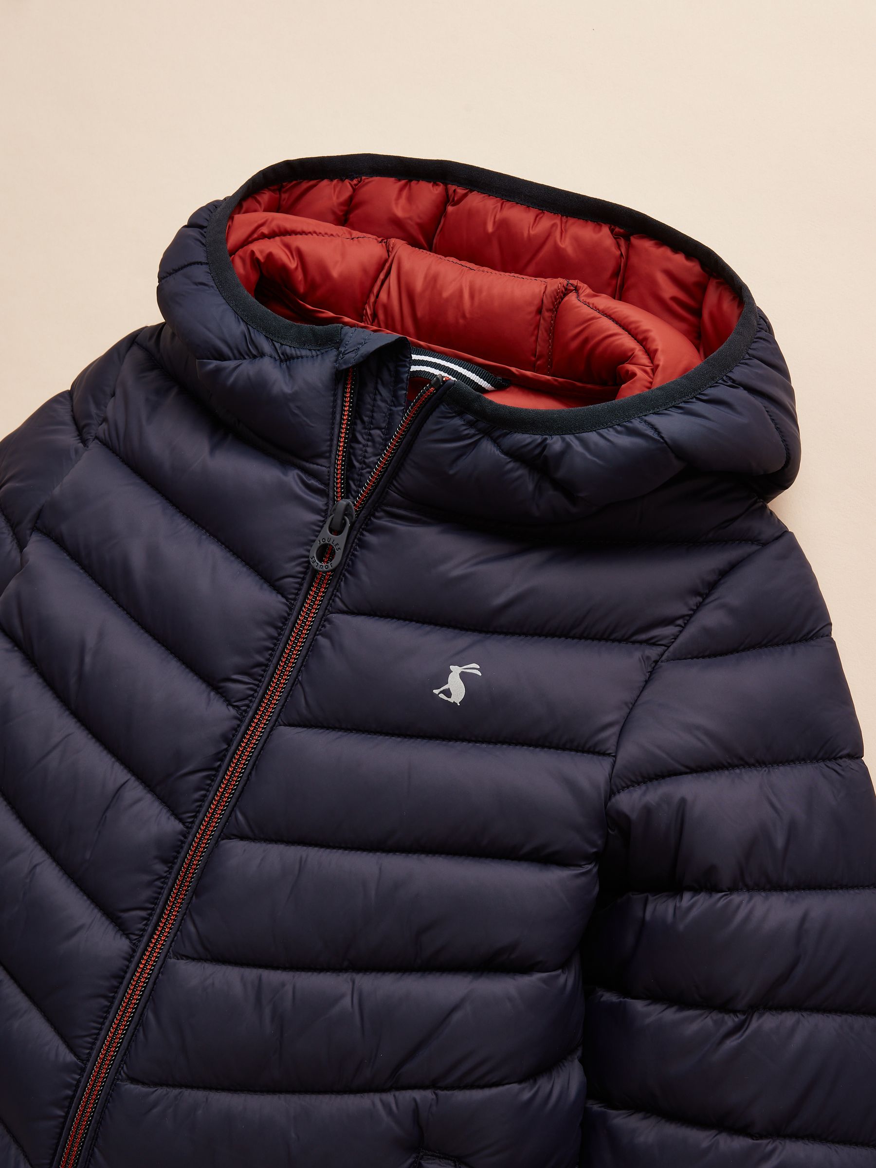 Kids' Cairn Navy Blue Showerproof Padded Coat - Image 3 of 5