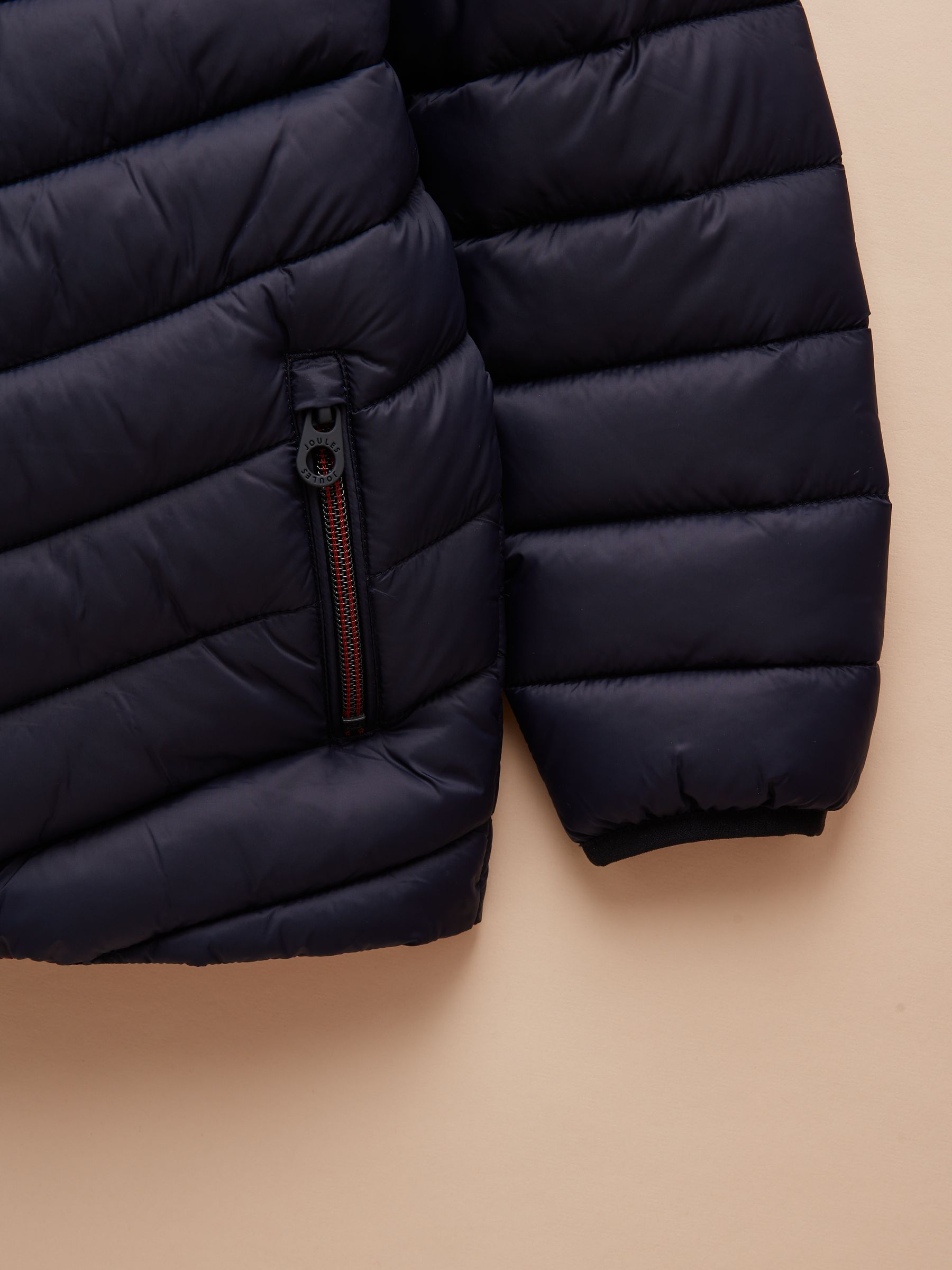 Kids' Cairn Navy Blue Showerproof Padded Coat - Image 4 of 5
