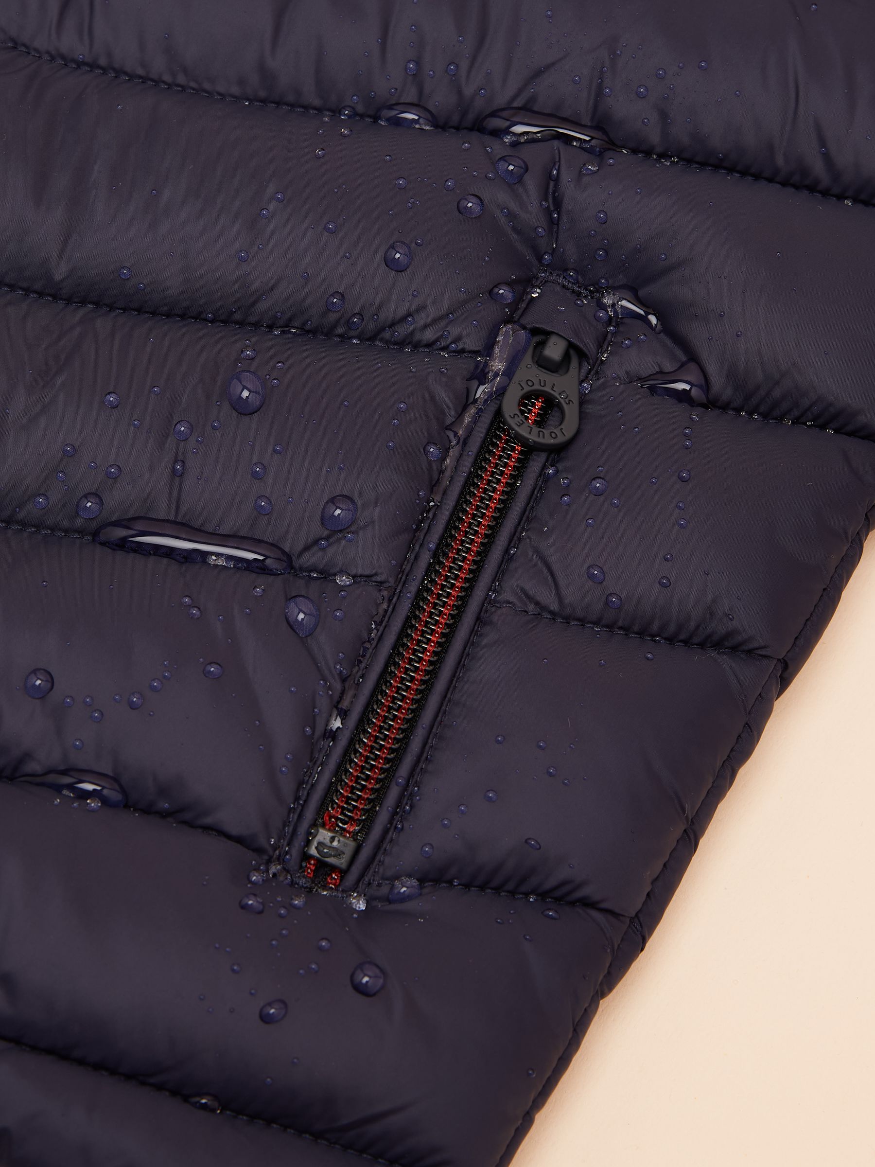 Kids' Cairn Navy Blue Showerproof Padded Coat - Image 5 of 5