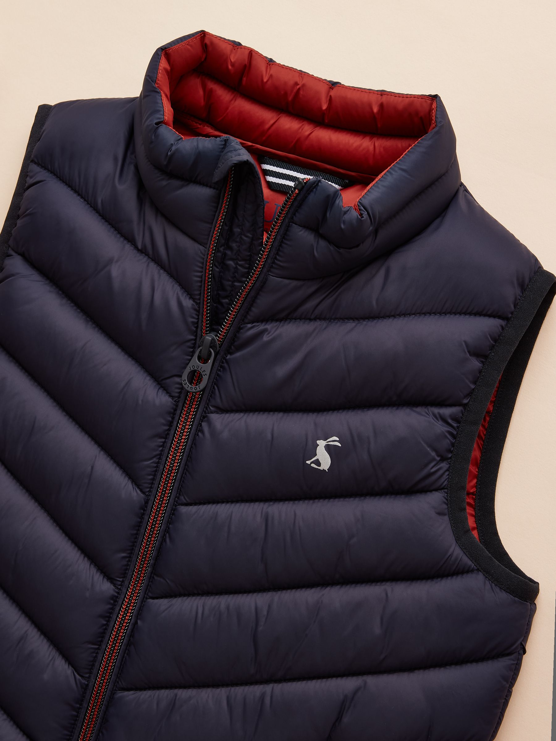 Boys' Crofton Gilet Navy Blue Showerproof Padded Gilet - Image 5 of 7