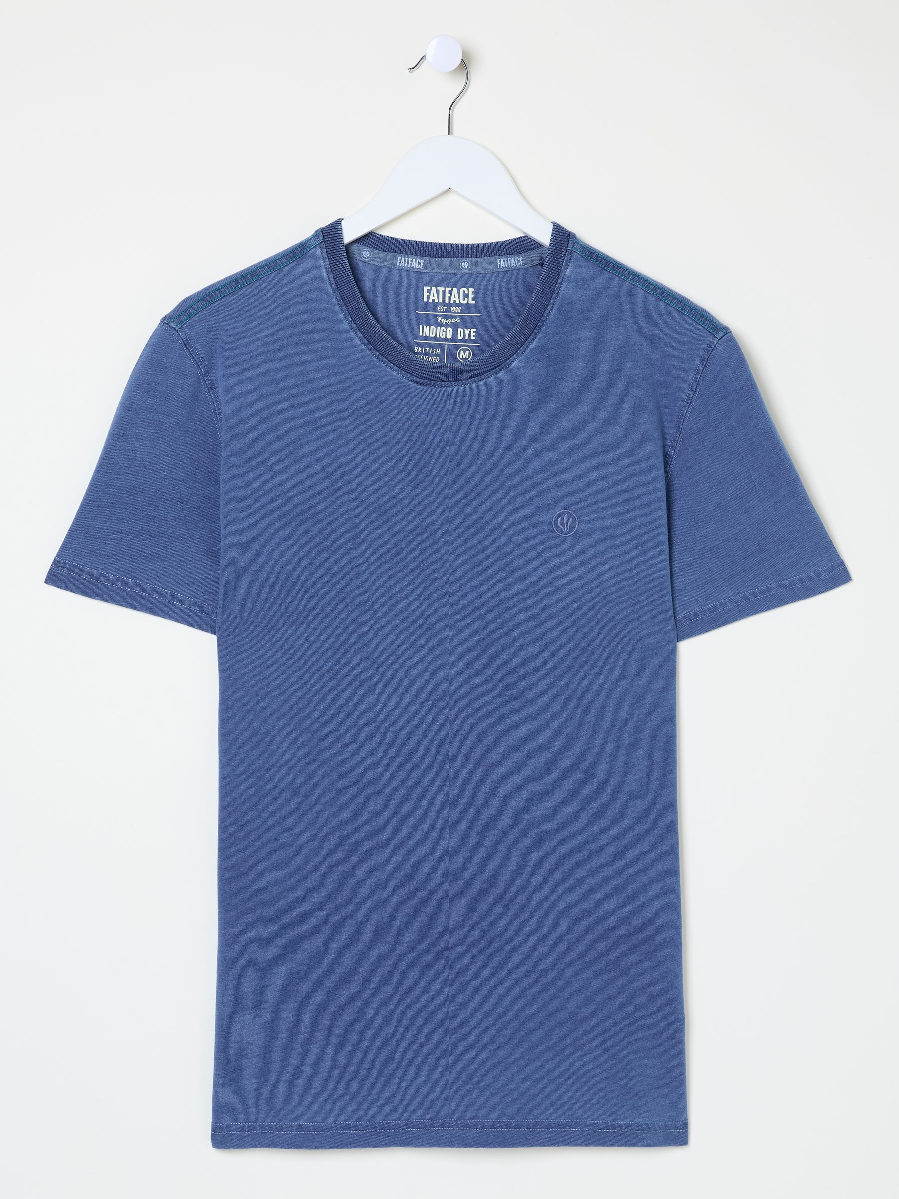 Indigo Blue Lulworth 100% Cotton T-Shirt - Image 5 of 5