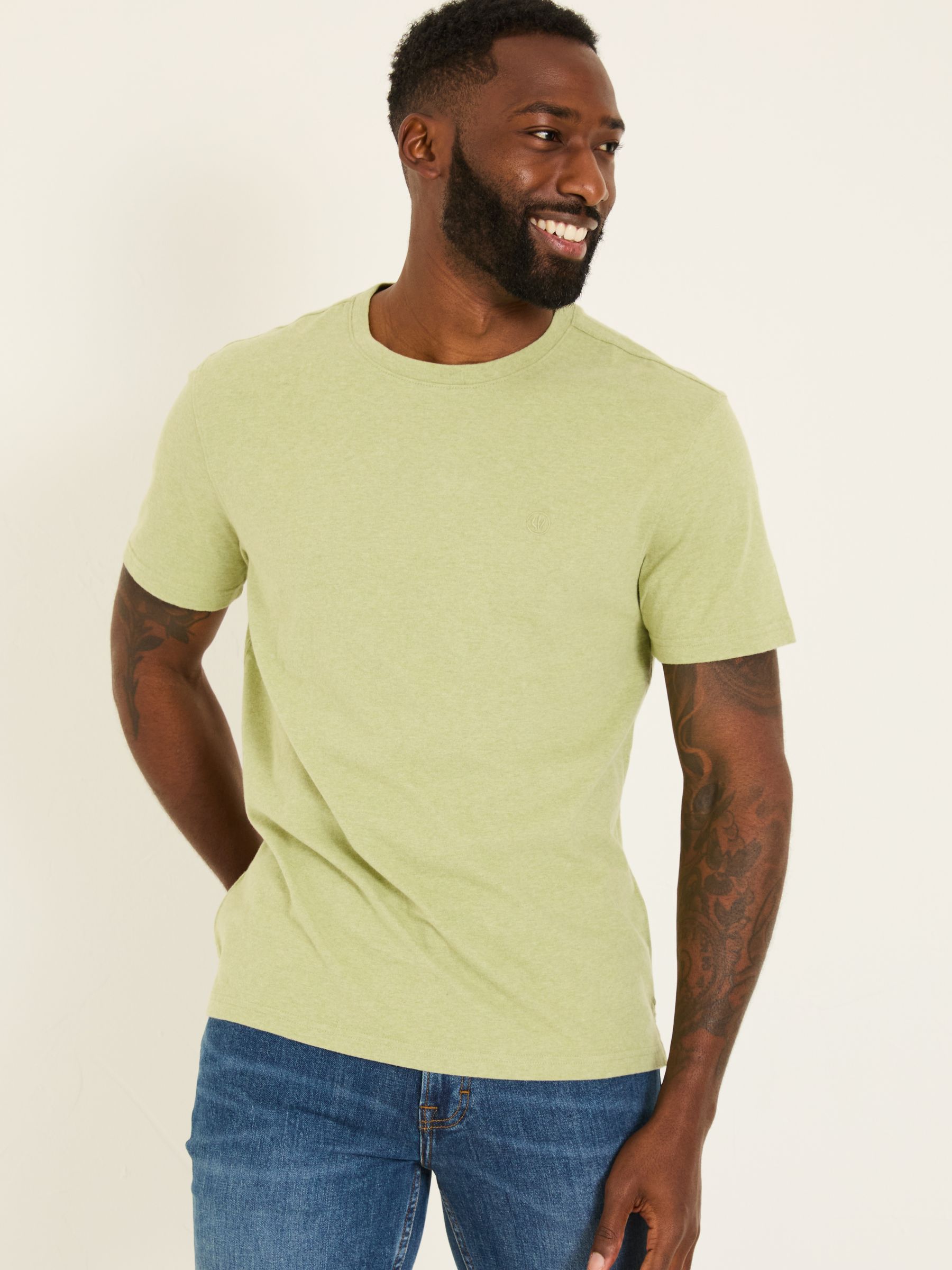 Lulworth Light Green T-Shirt - Image 1 of 5