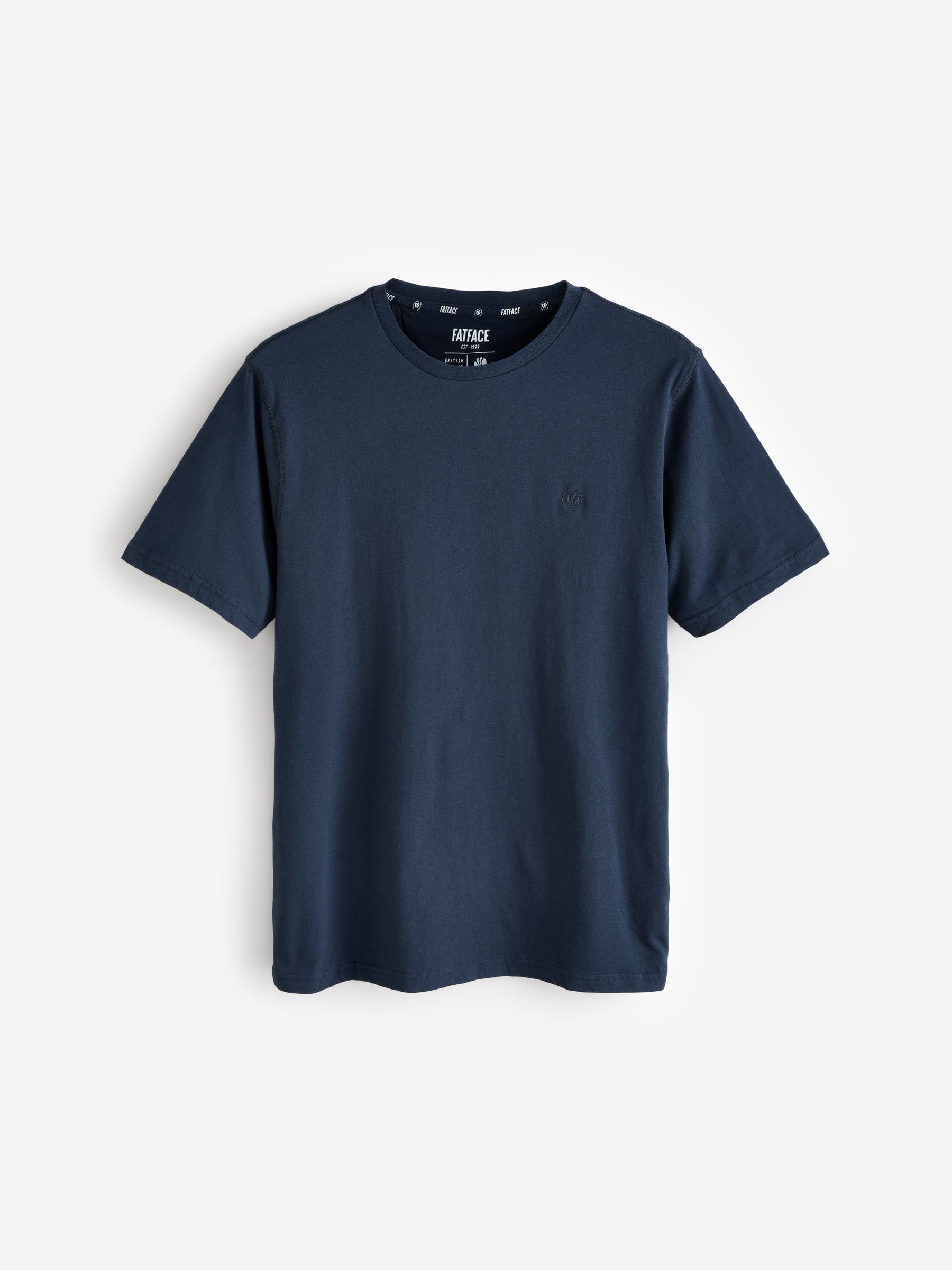 Navy 100% Cotton Short Sleeve T-Shirts 3 Pack - Image 4 of 4