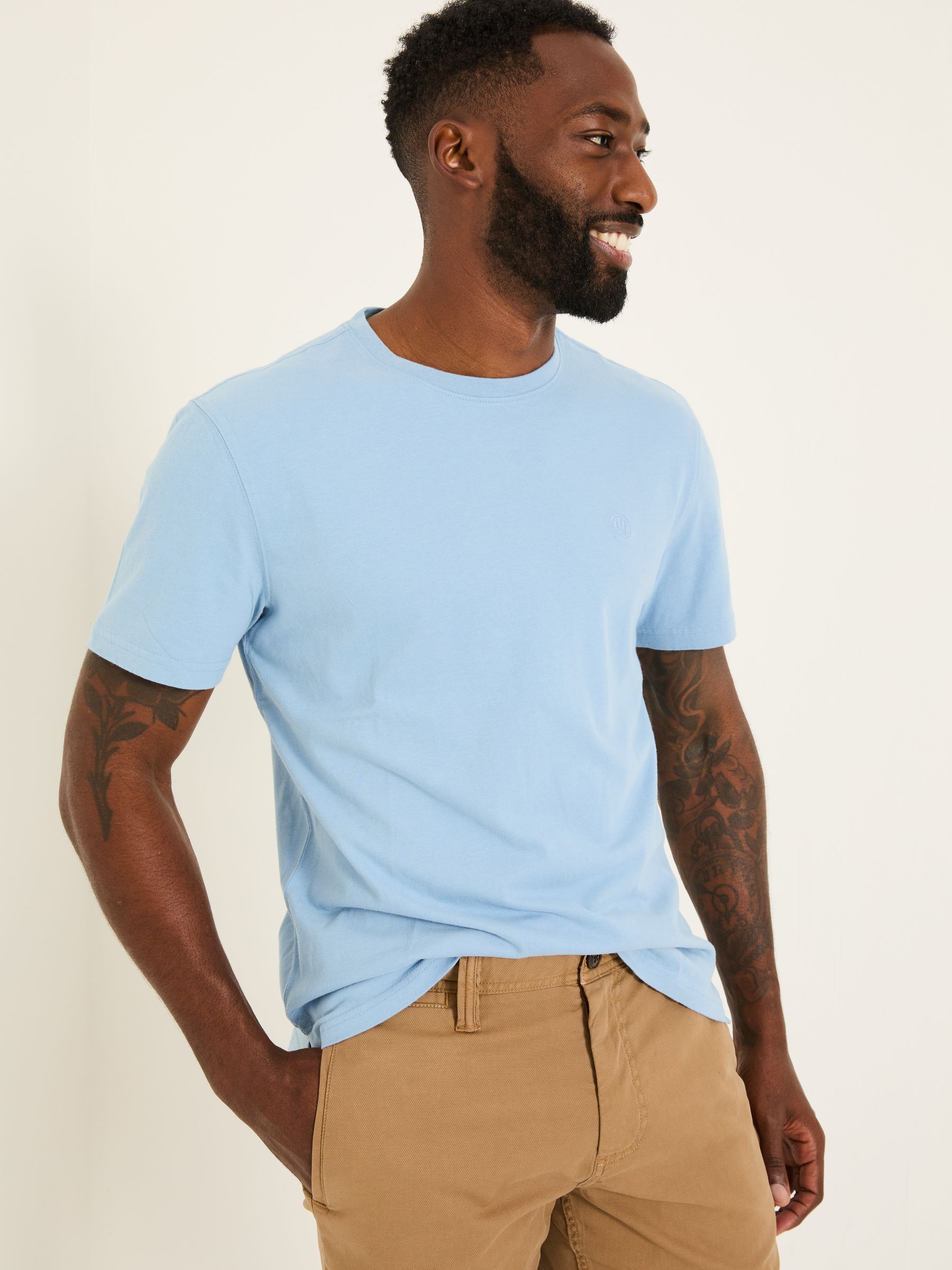 Lulworth Light Blue T-Shirt - Image 3 of 4