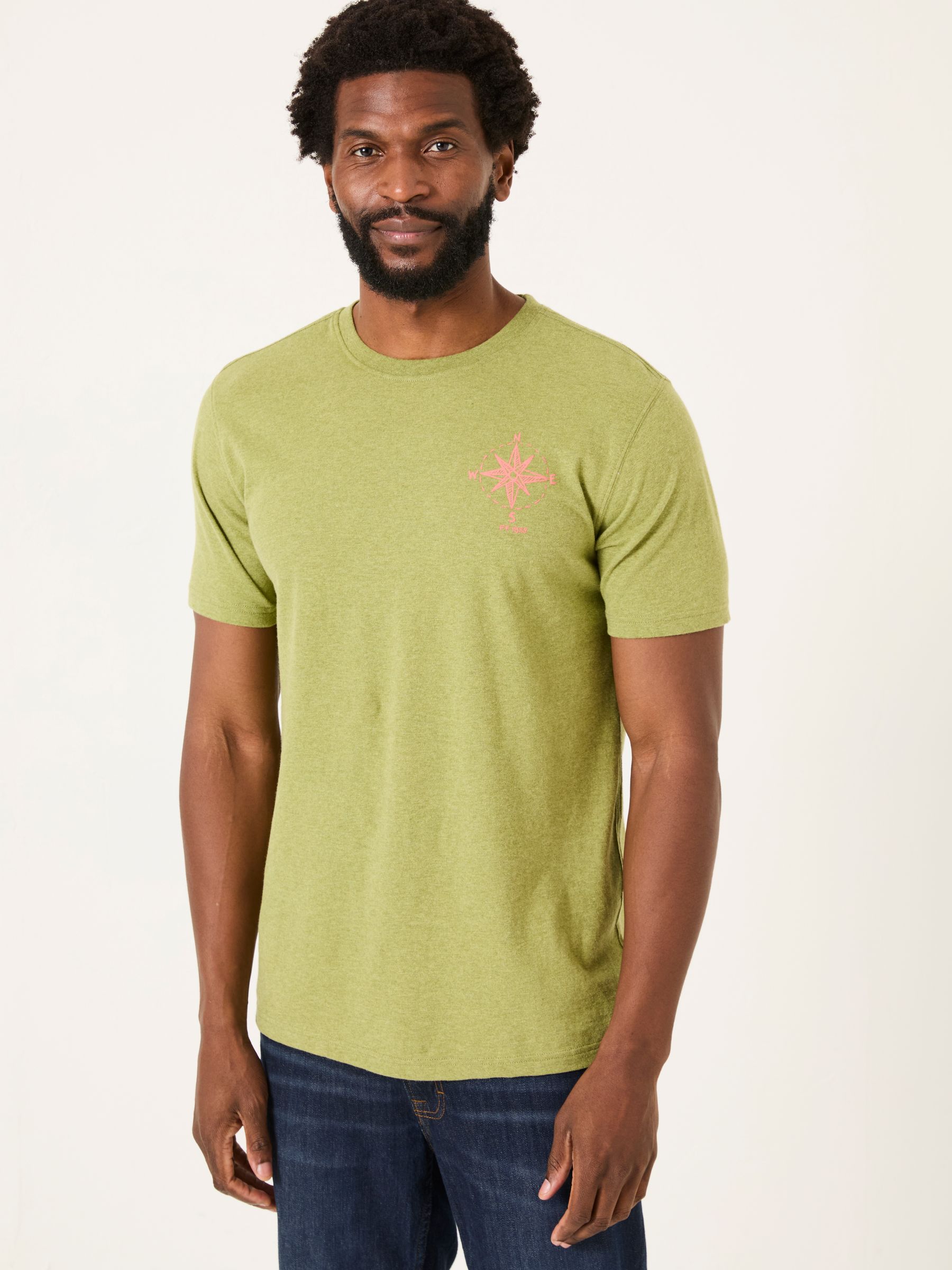 Green Kayak 100% Cotton Short Sleeve Graphic T-Shirt - Image 2 of 7