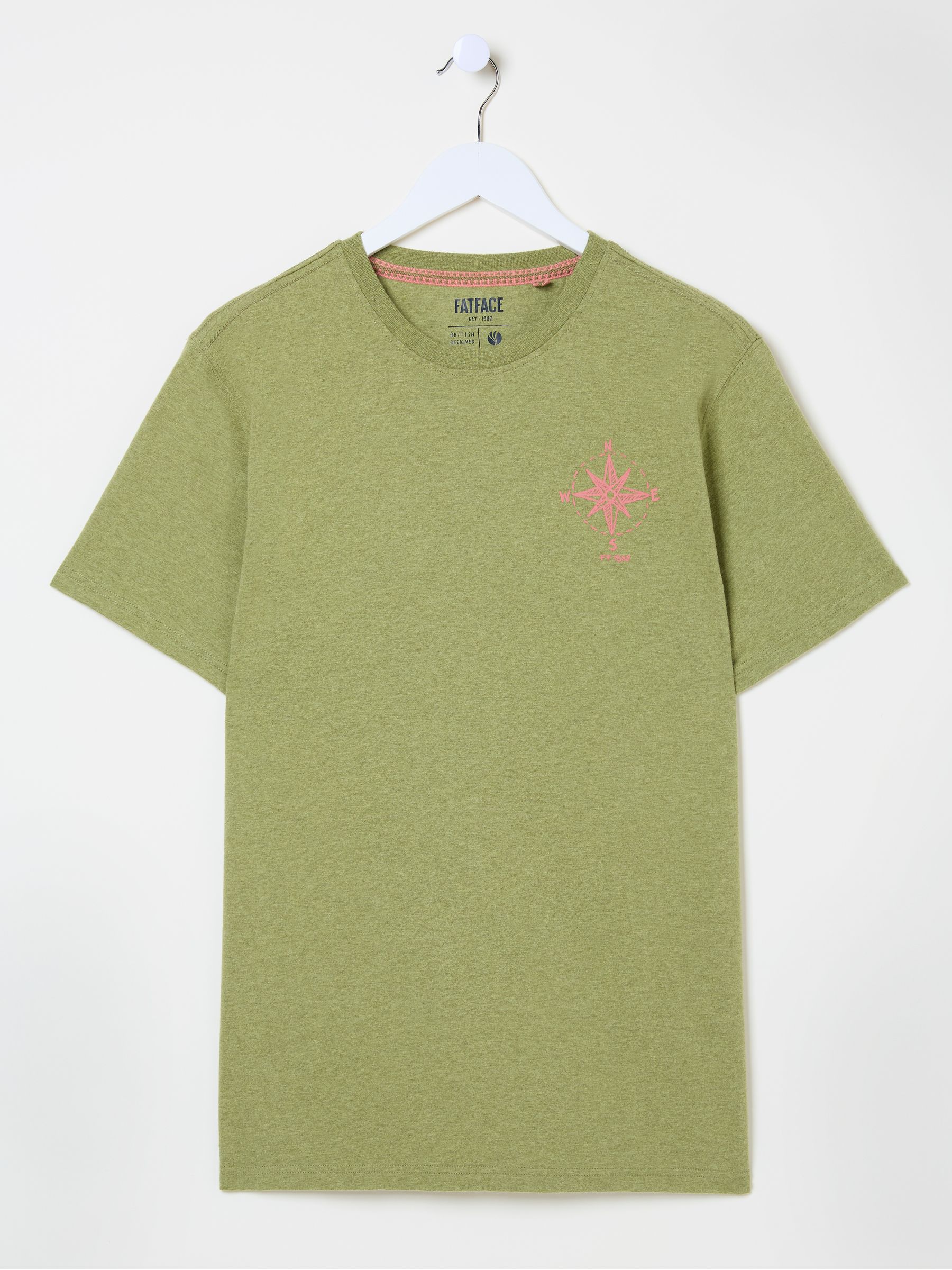 Green Kayak 100% Cotton Short Sleeve Graphic T-Shirt - Image 5 of 7
