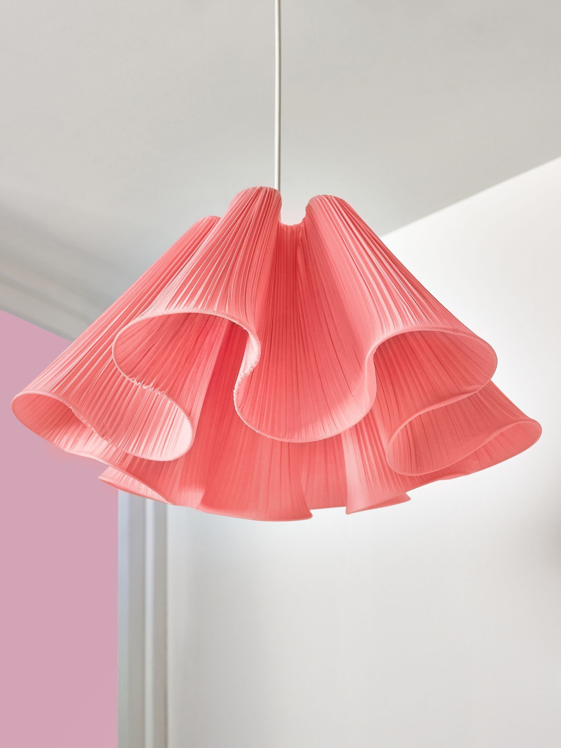 Novogratz Pink Ellis Shade Ceiling Light - Image 2 of 3